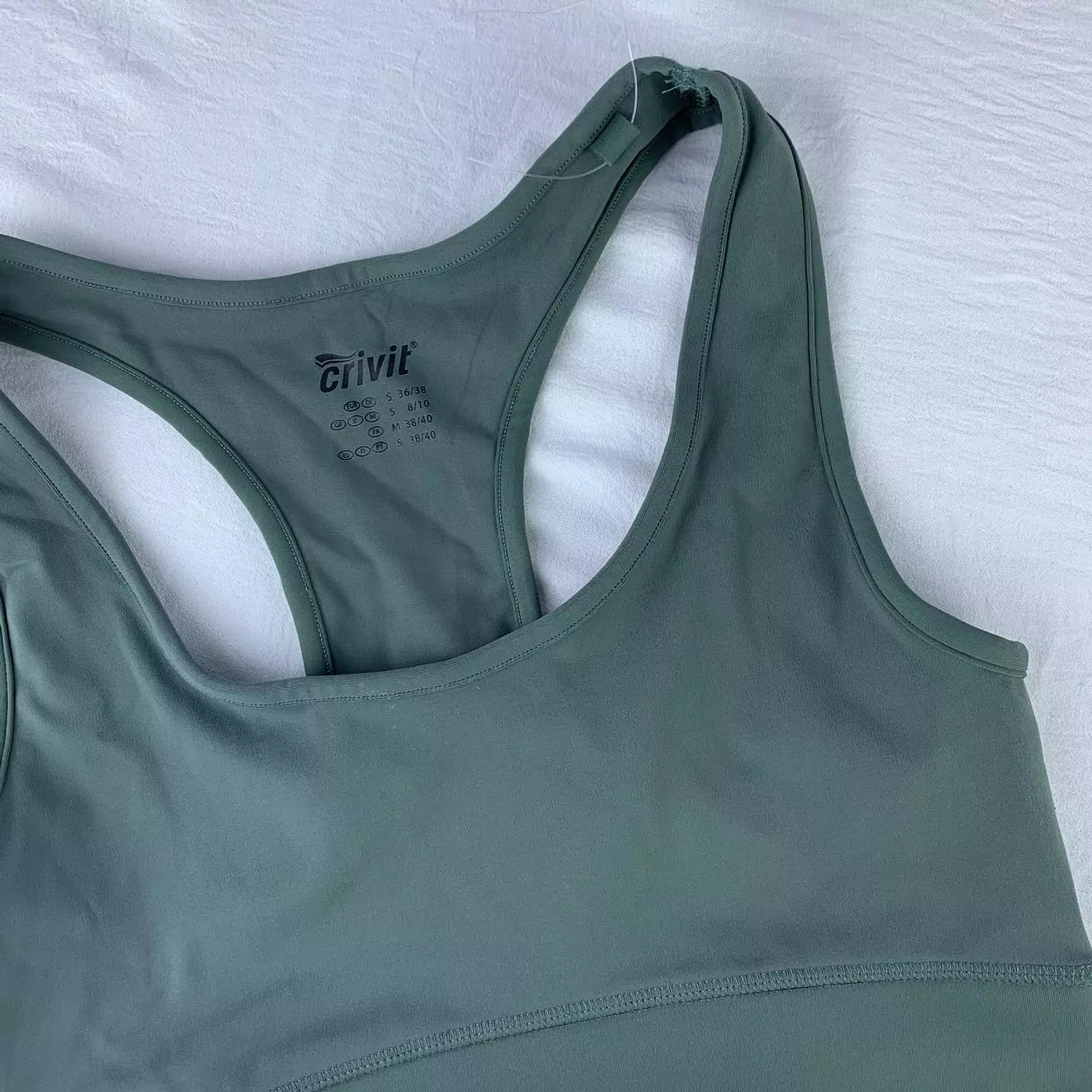 Soft sport bra from crivit hover image