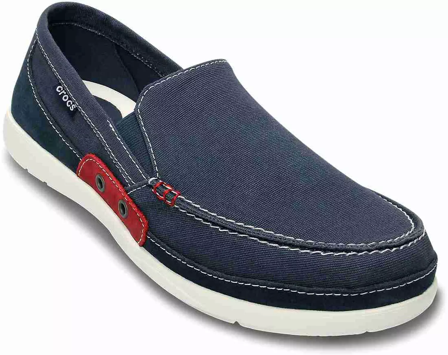Crocs Men's Walu Slip on Casual Navy  2