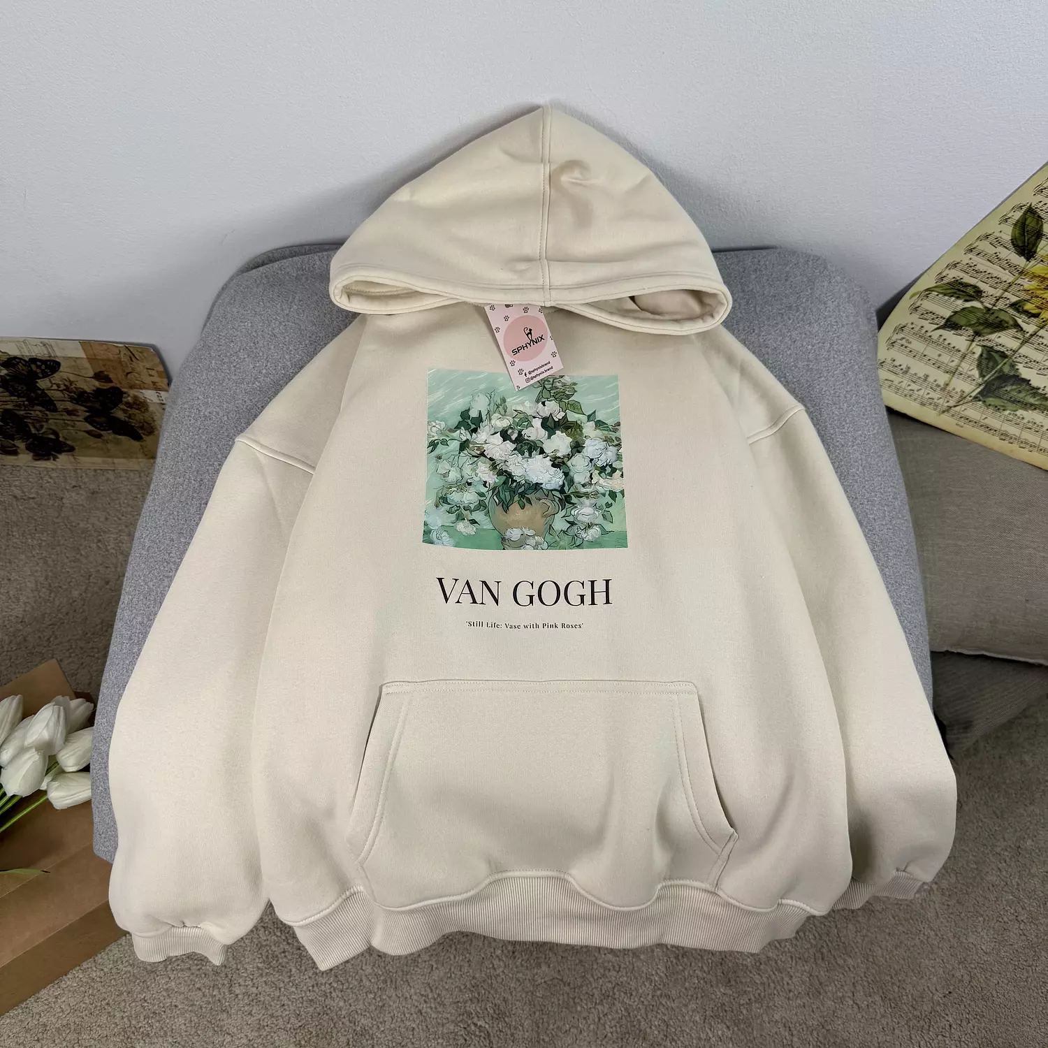 Van Gogh Oversized Hoodie 4