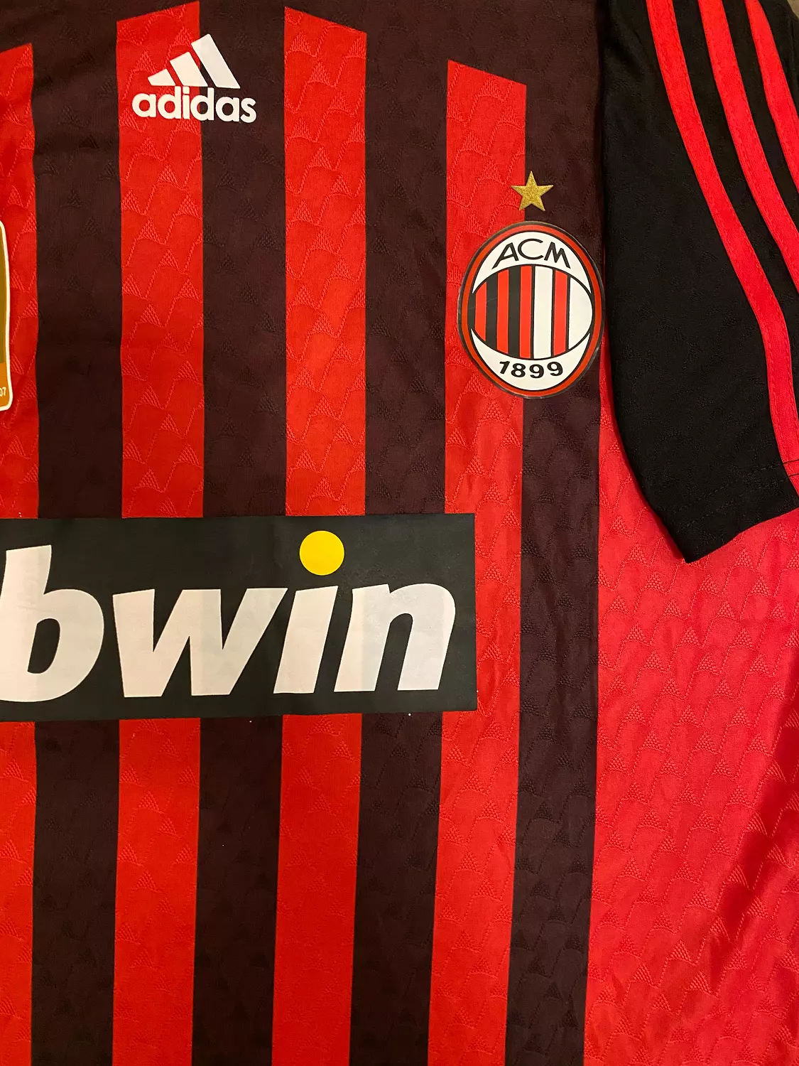 AC Milan 2007/08 Home Shirt 2