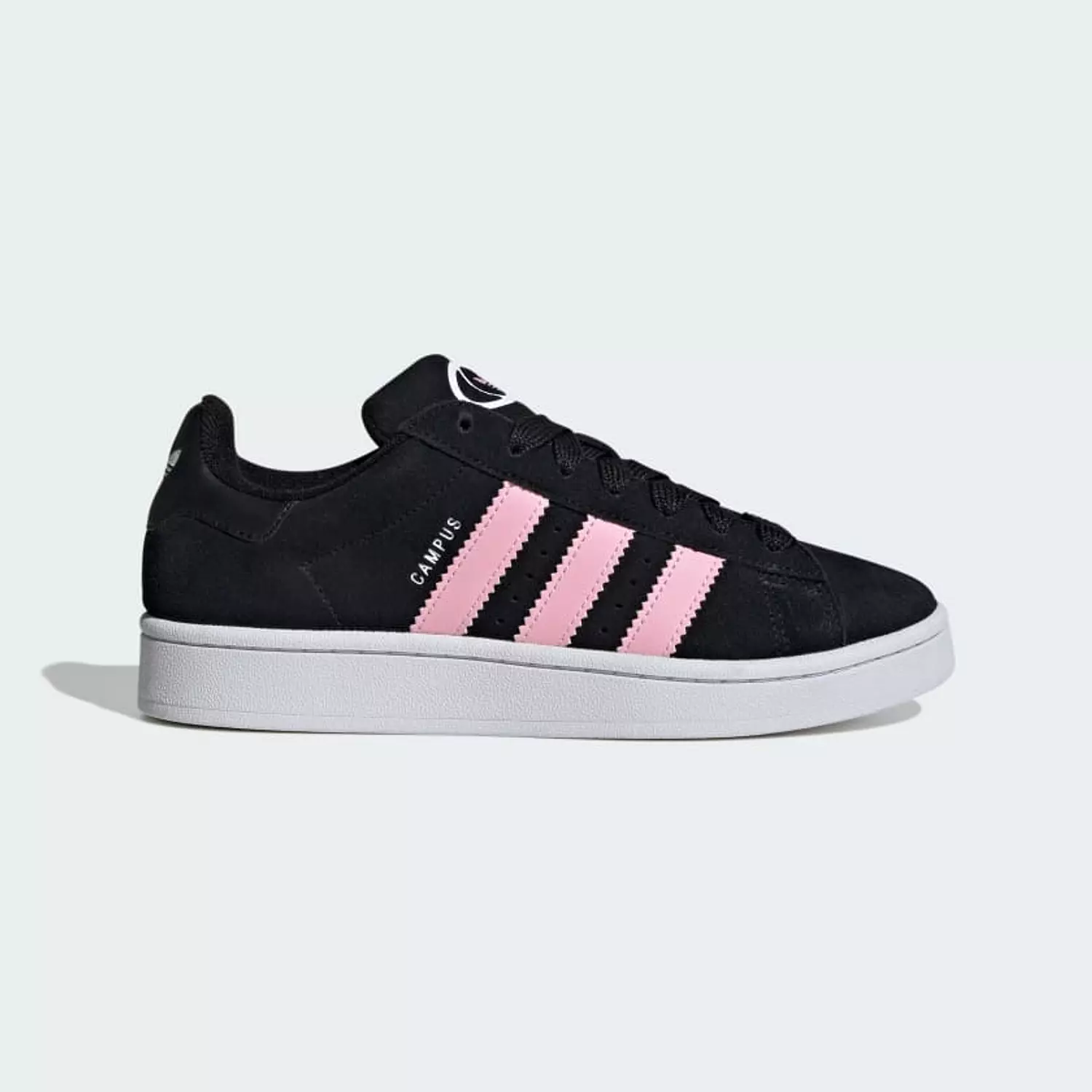 Adidas Campus core black/ true Pink 1