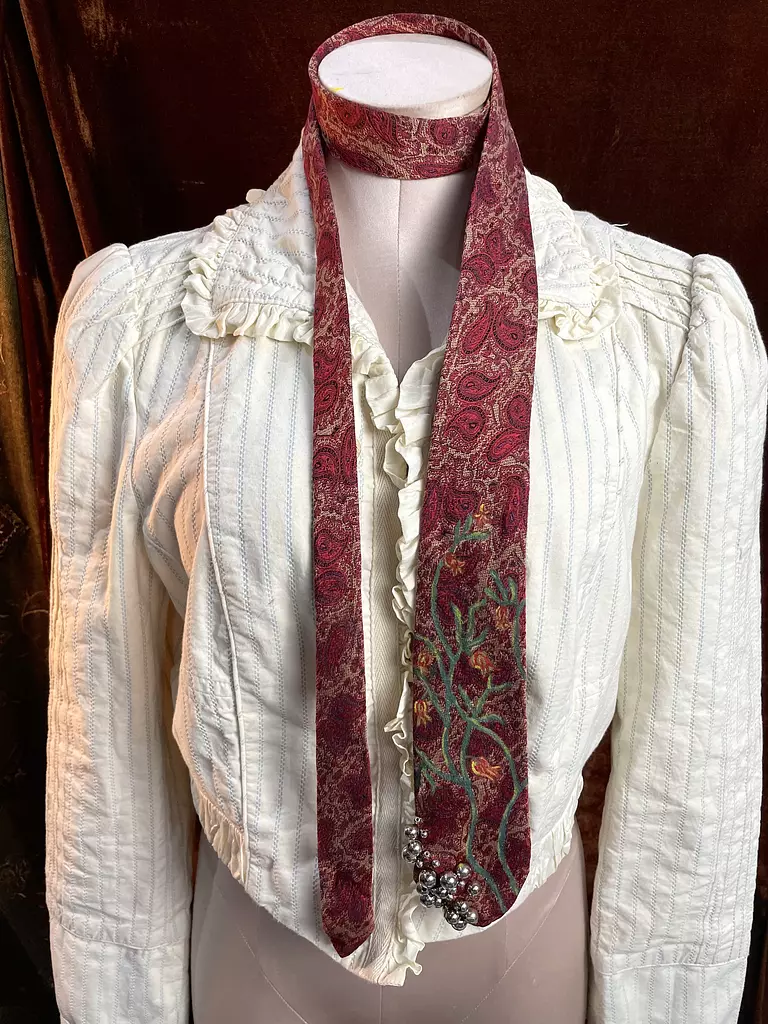 “Pomegranate “ cravat