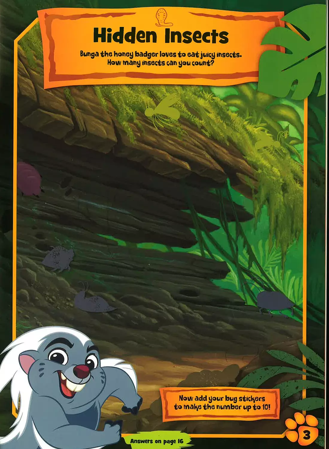 Disney The Lion Guard: Sticker Play Roarsome Activities hover image