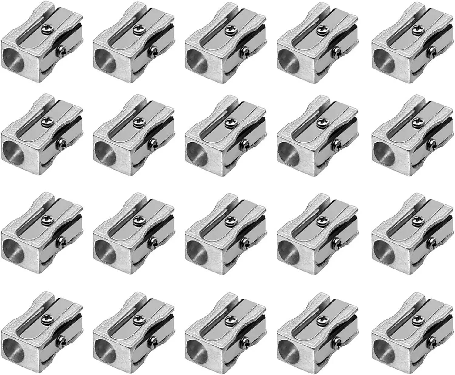 براية معدن بفتحة واحدة + 2 سلاح Faber Castell Single slot metal sharpener + 2 weapon changes image