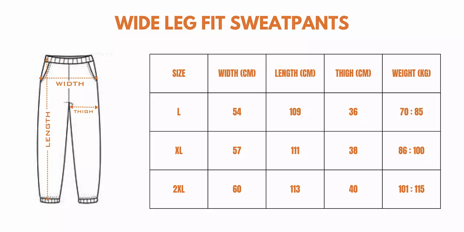 Wide leg & Over size Premium Sweatpants _ Beige color 5