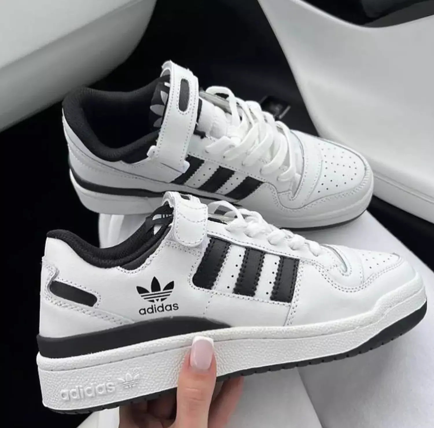 Adidas Forum Black/ White image