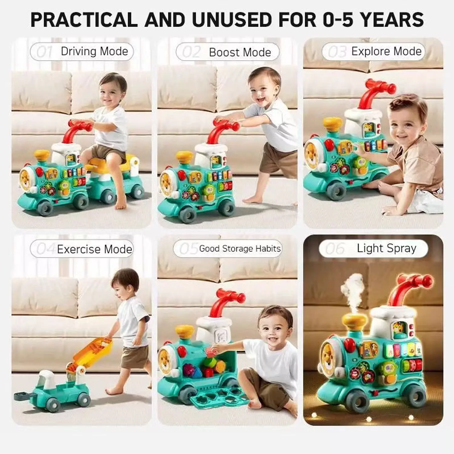 Baby Walker Train 5x1 4