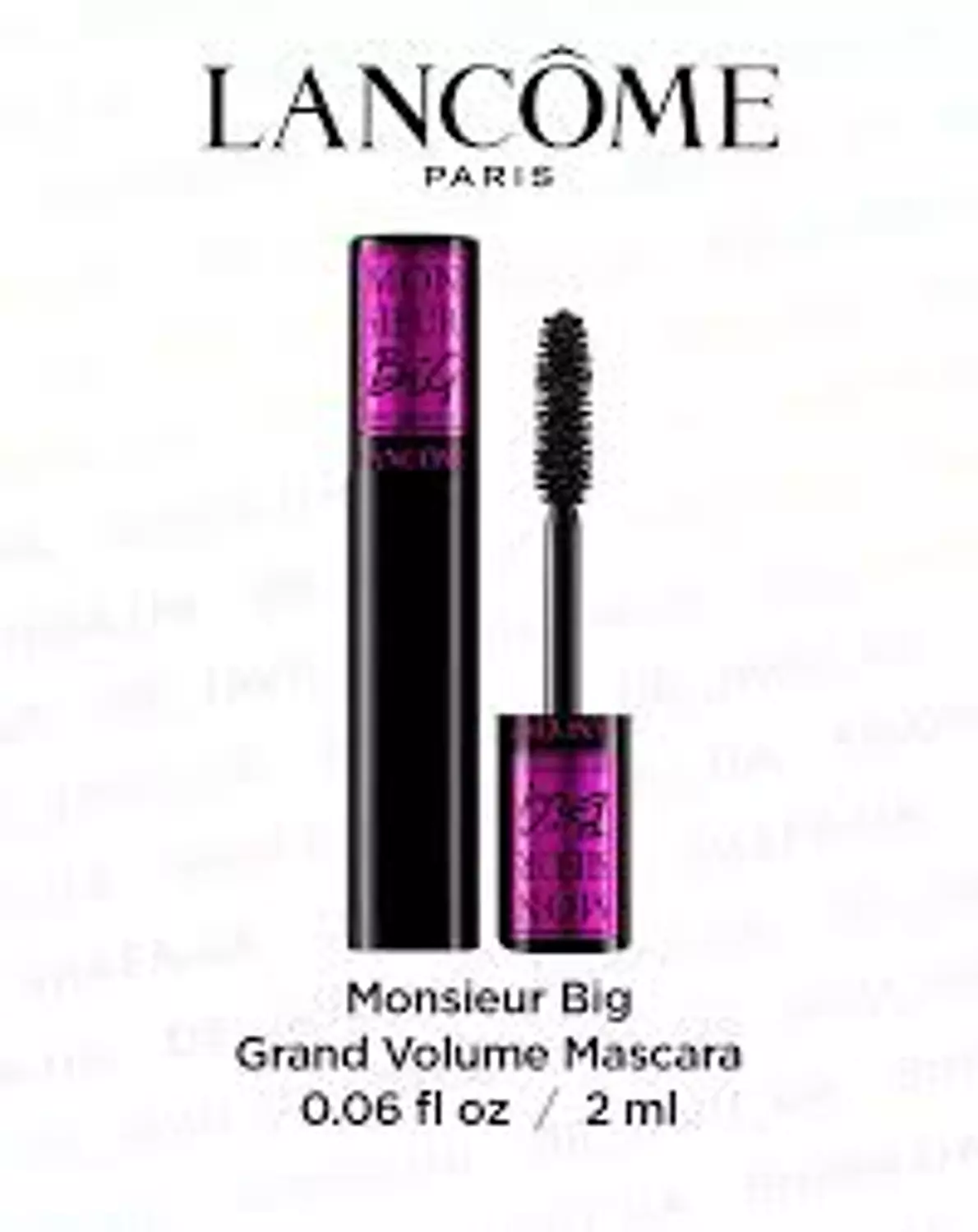 Lancome Monsieur Big Mascara - Big Is The New Black - Mini 1