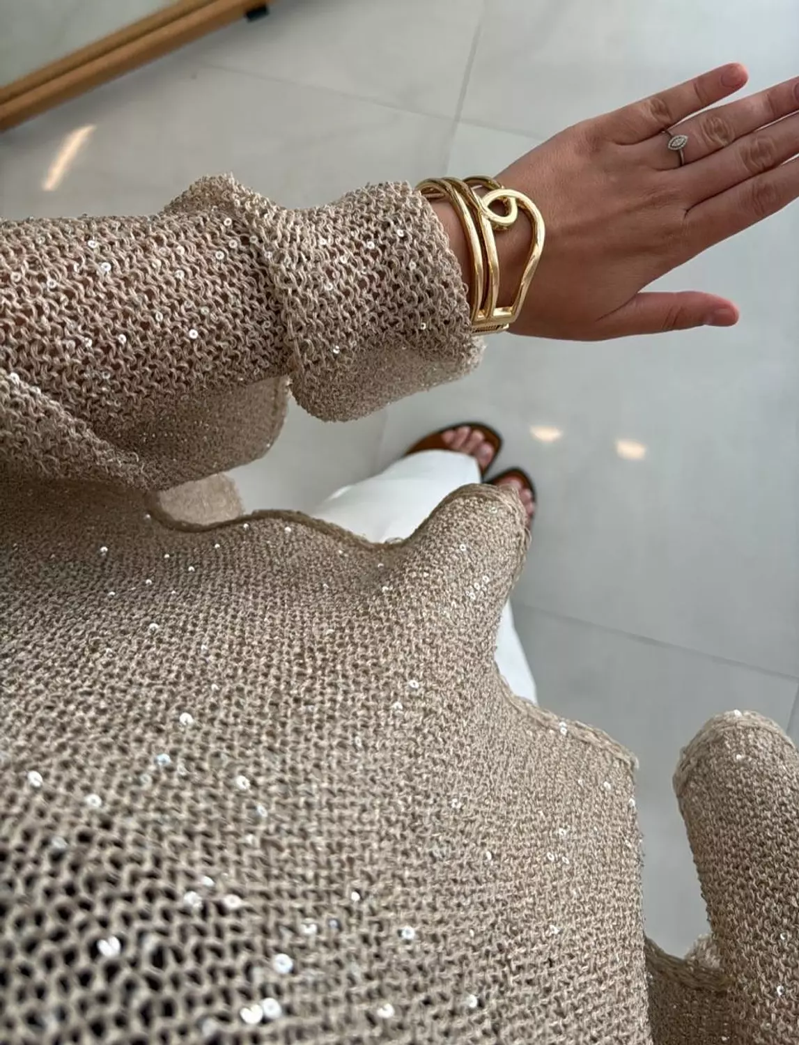 Glitter ponsho 5