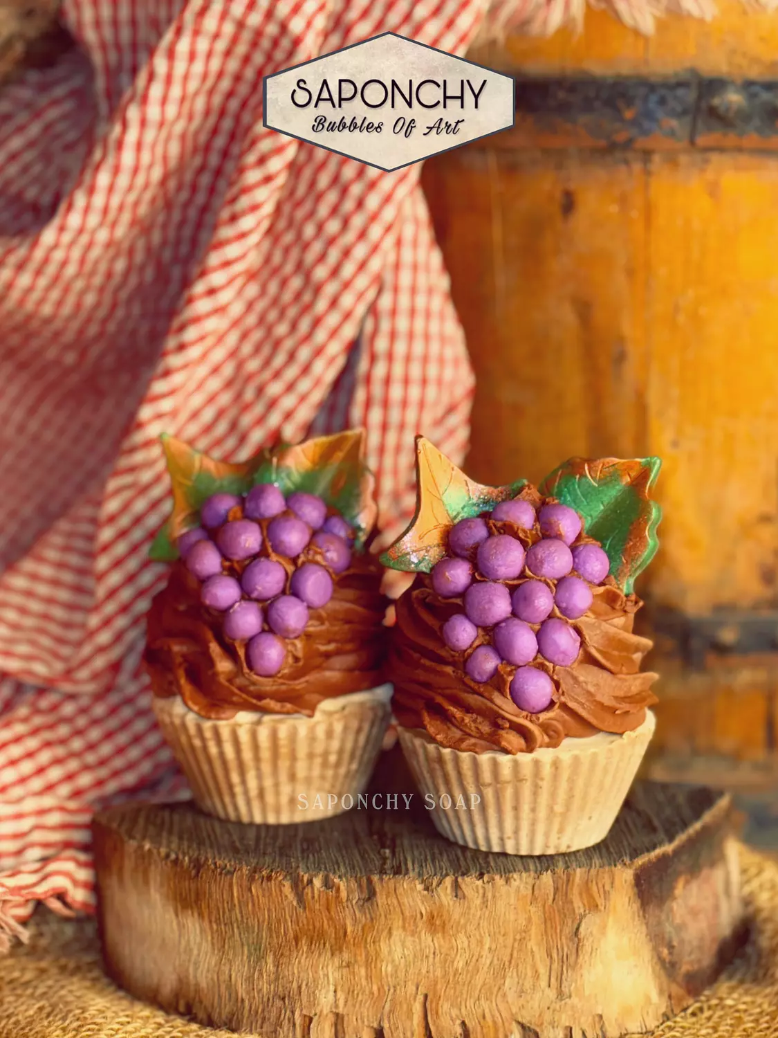 GRAPES-CUPCAKE SOAP 7