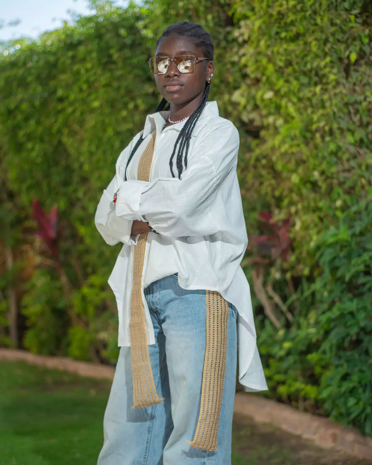 White Boho Shirt 2