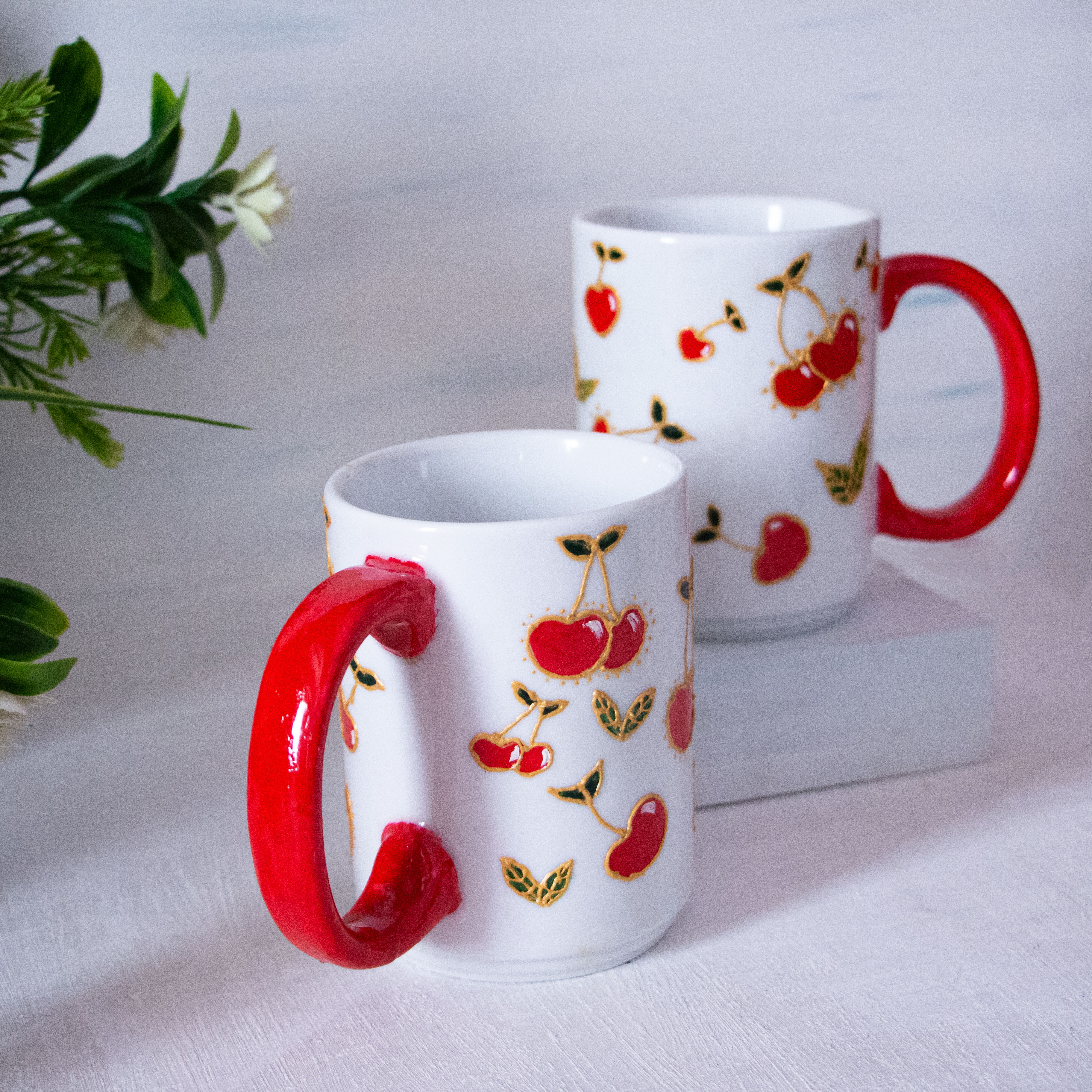Red Cherry Mug  3