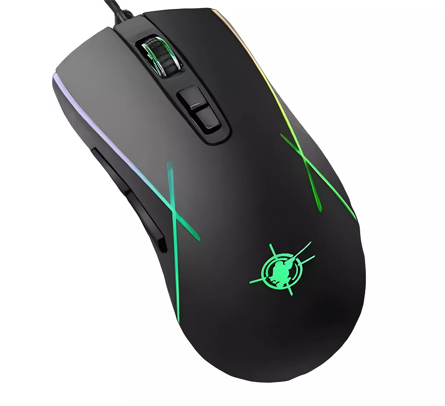 X1 Professional Rainbow Lighting Gaming Mouse - 3200 DPI Precision, Non-Slip Design hover image
