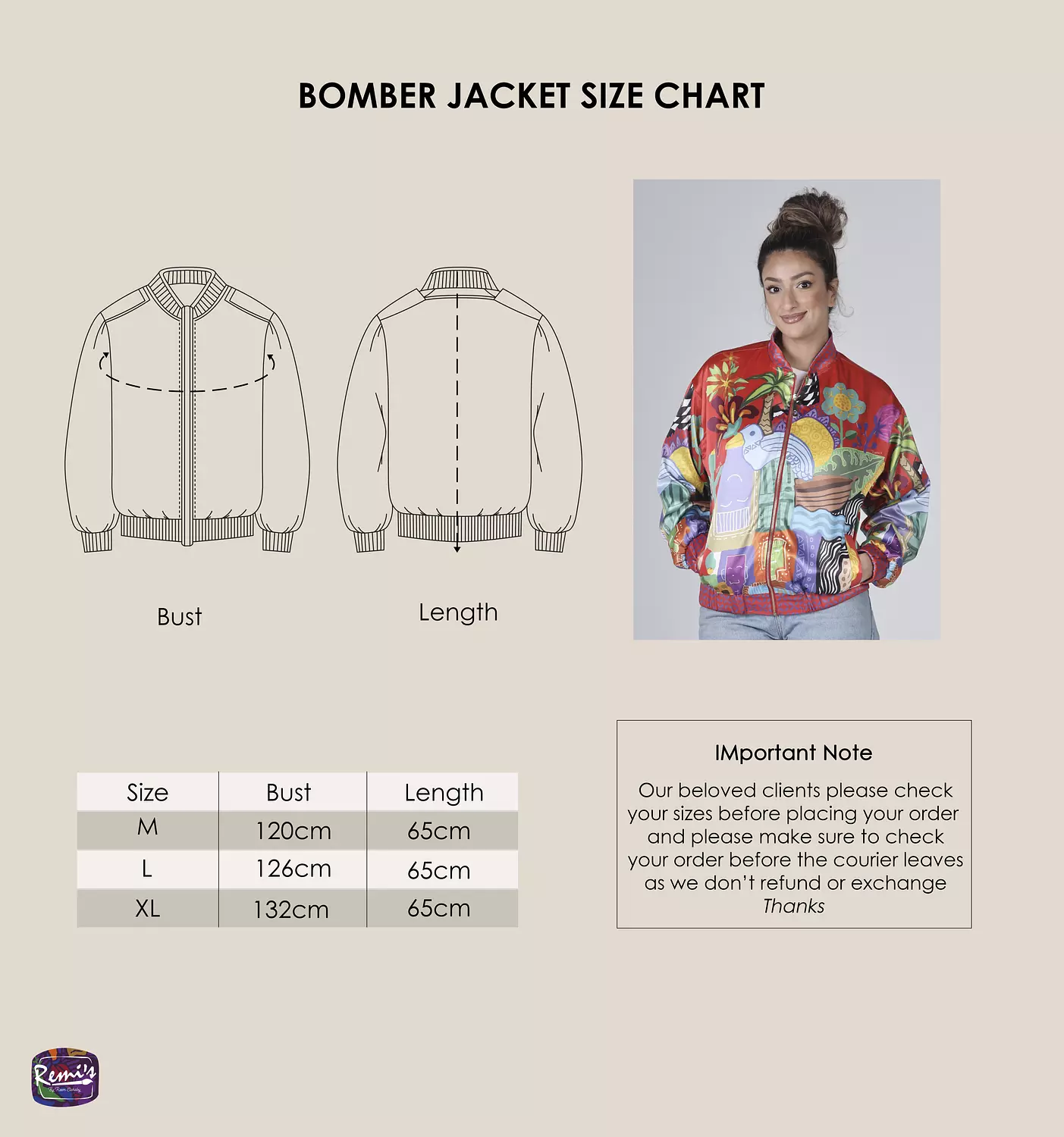 "LEOPARD" Bomber Jacket 7
