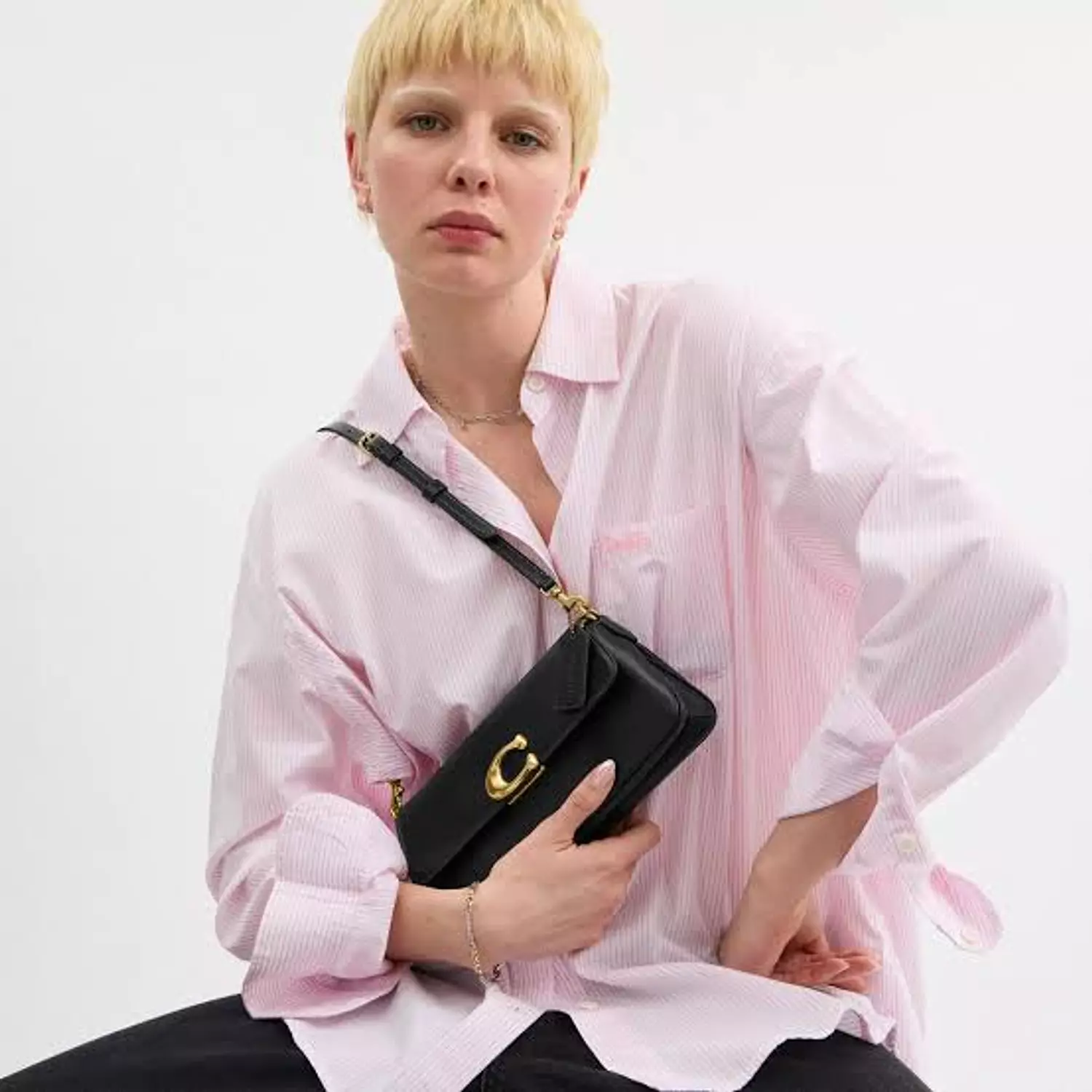 Coach Jet Shoulder Bag in black 1