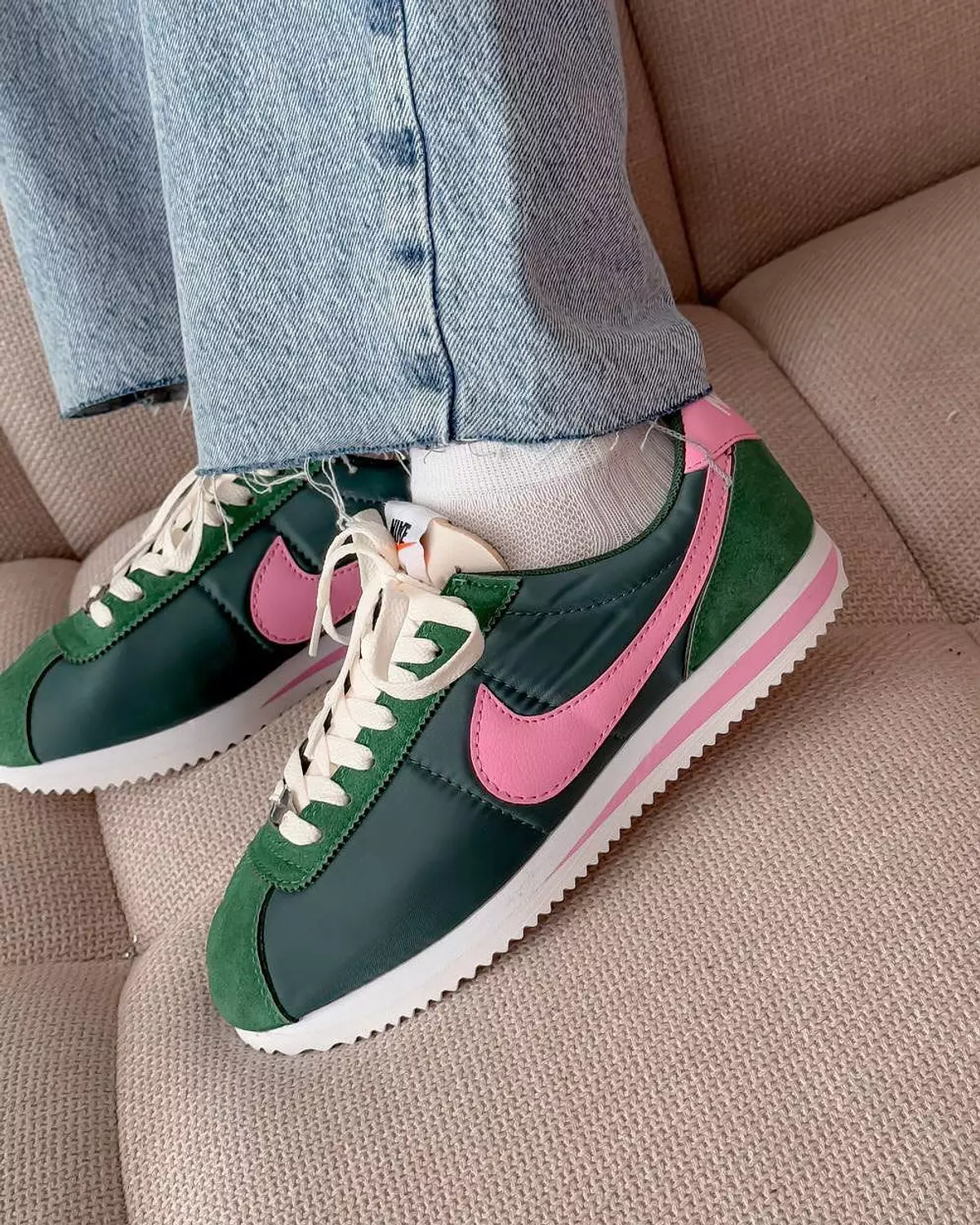 Cortez Pink/Green 2