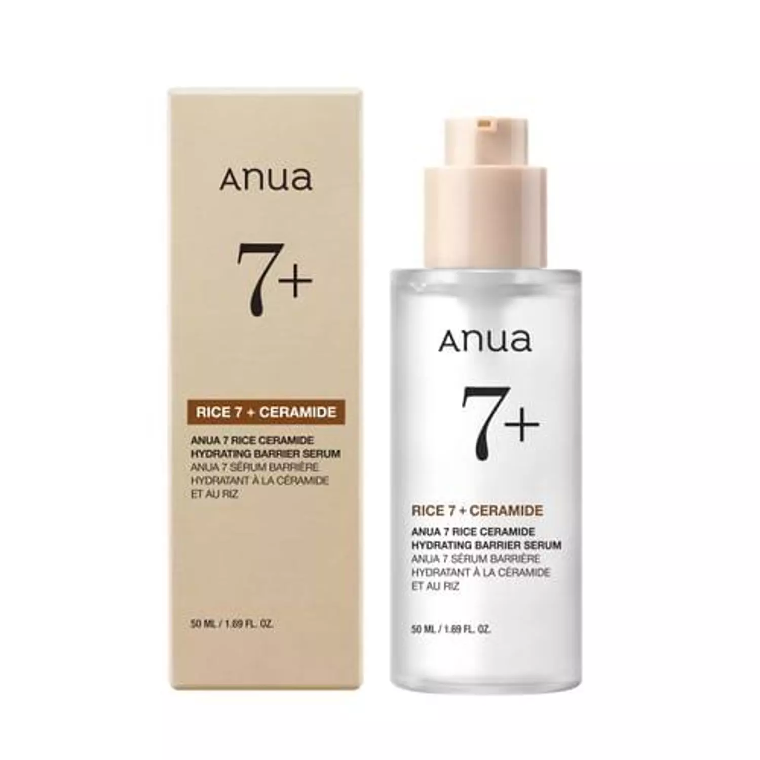 Anua- Rice Ceramide 7 Hydrating Barrier Serum 50ML image