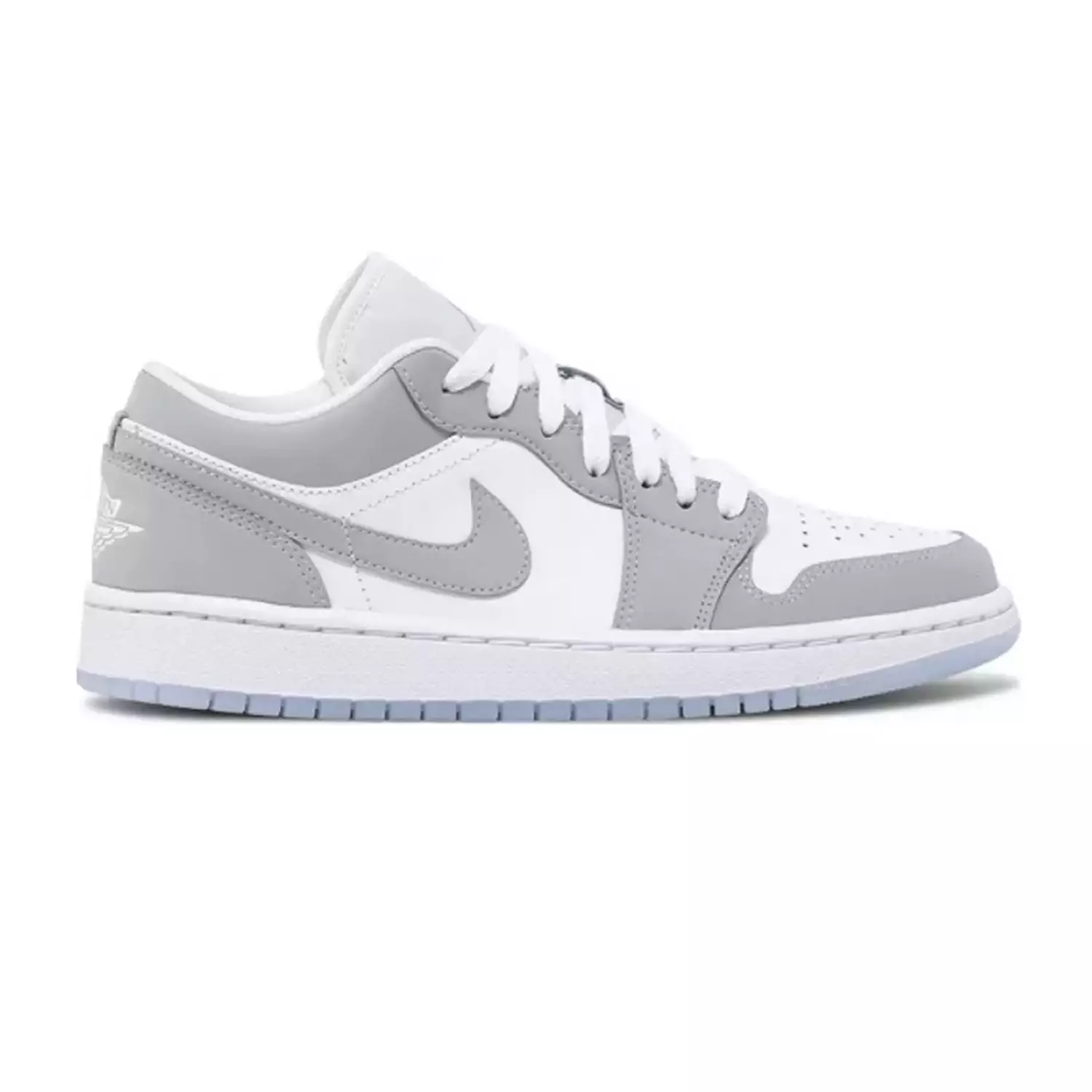 Nike air jordan 1 low wolf grey image