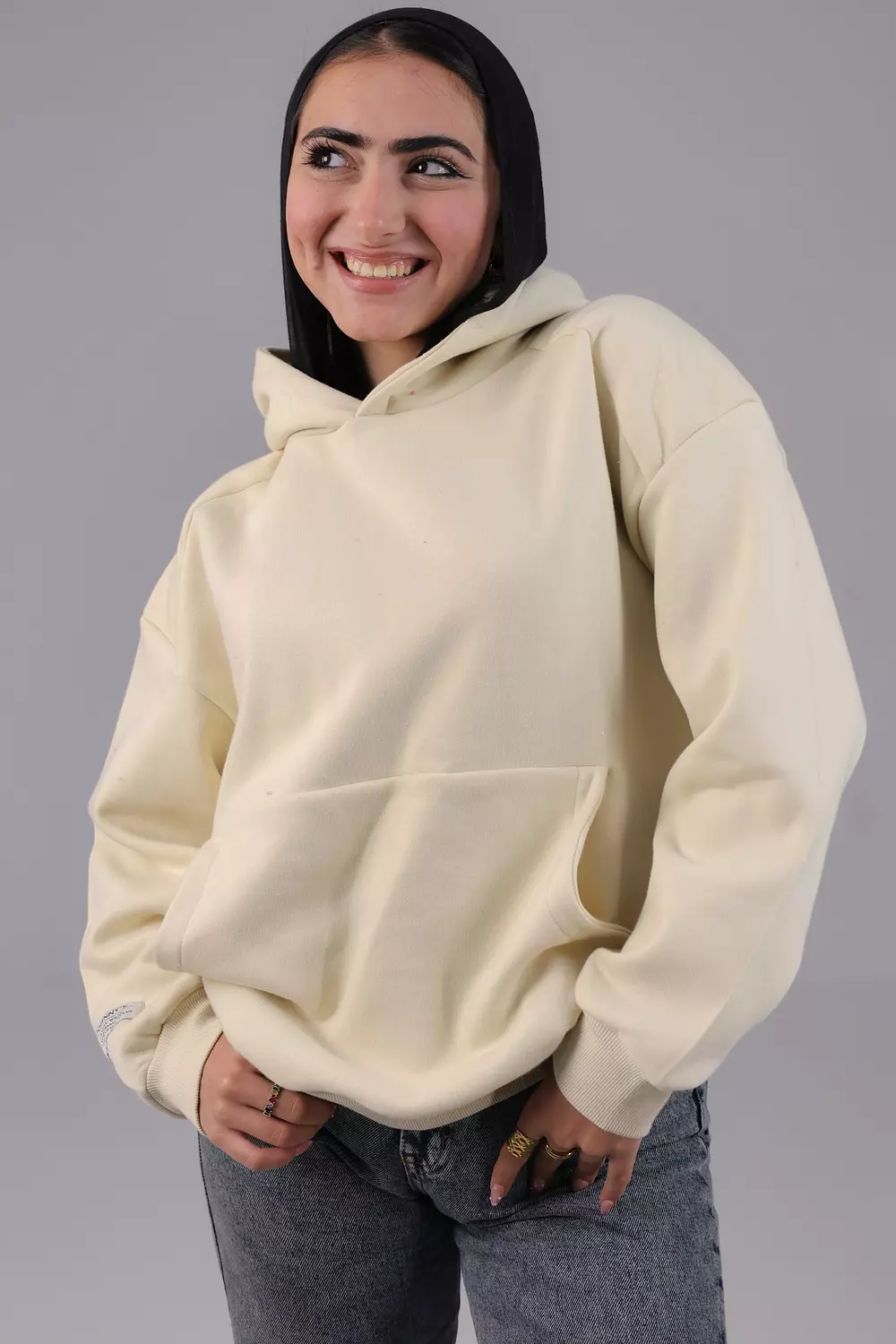 Wide Shoulder Hoodie 3