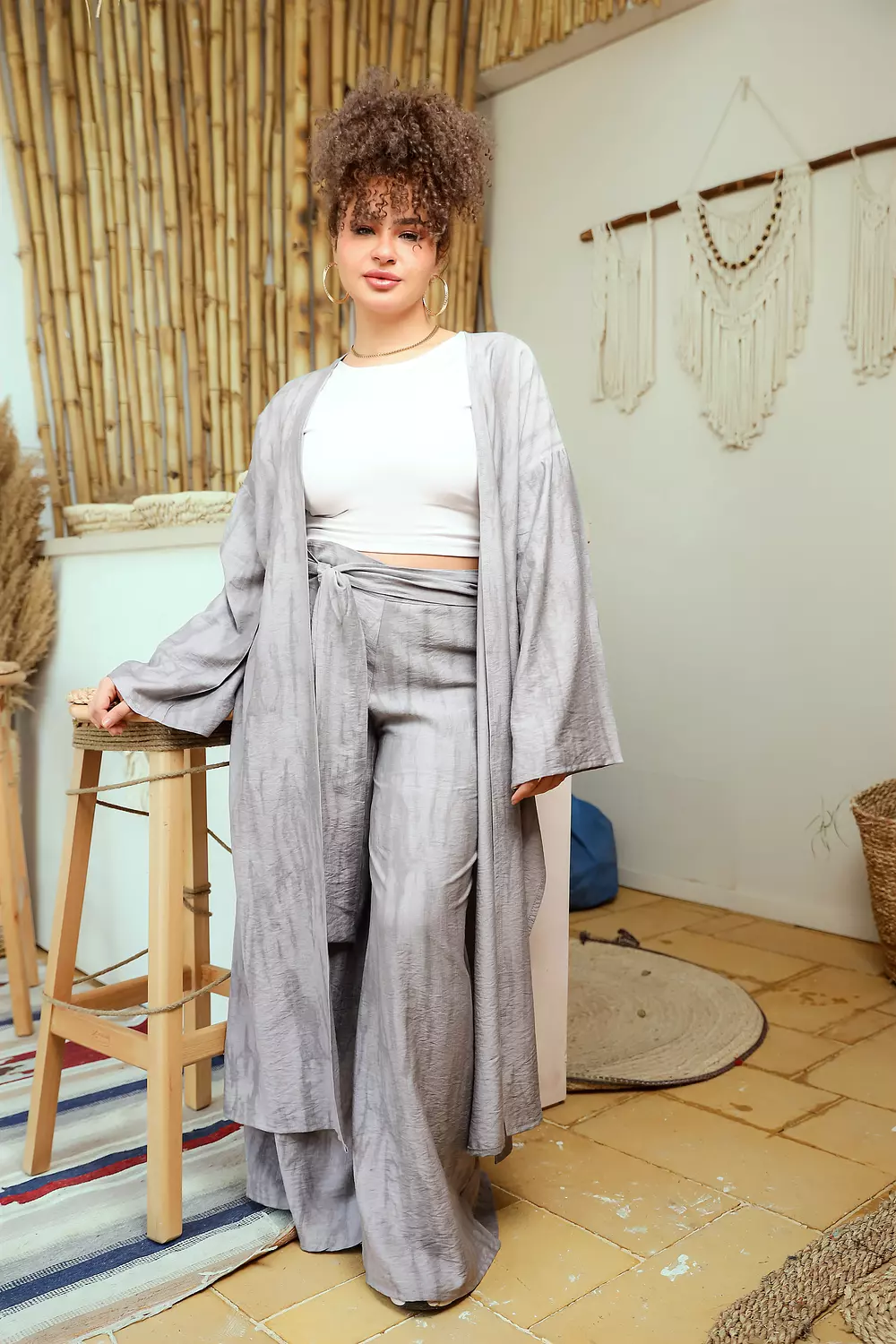 Tie-Die Linen suit 4