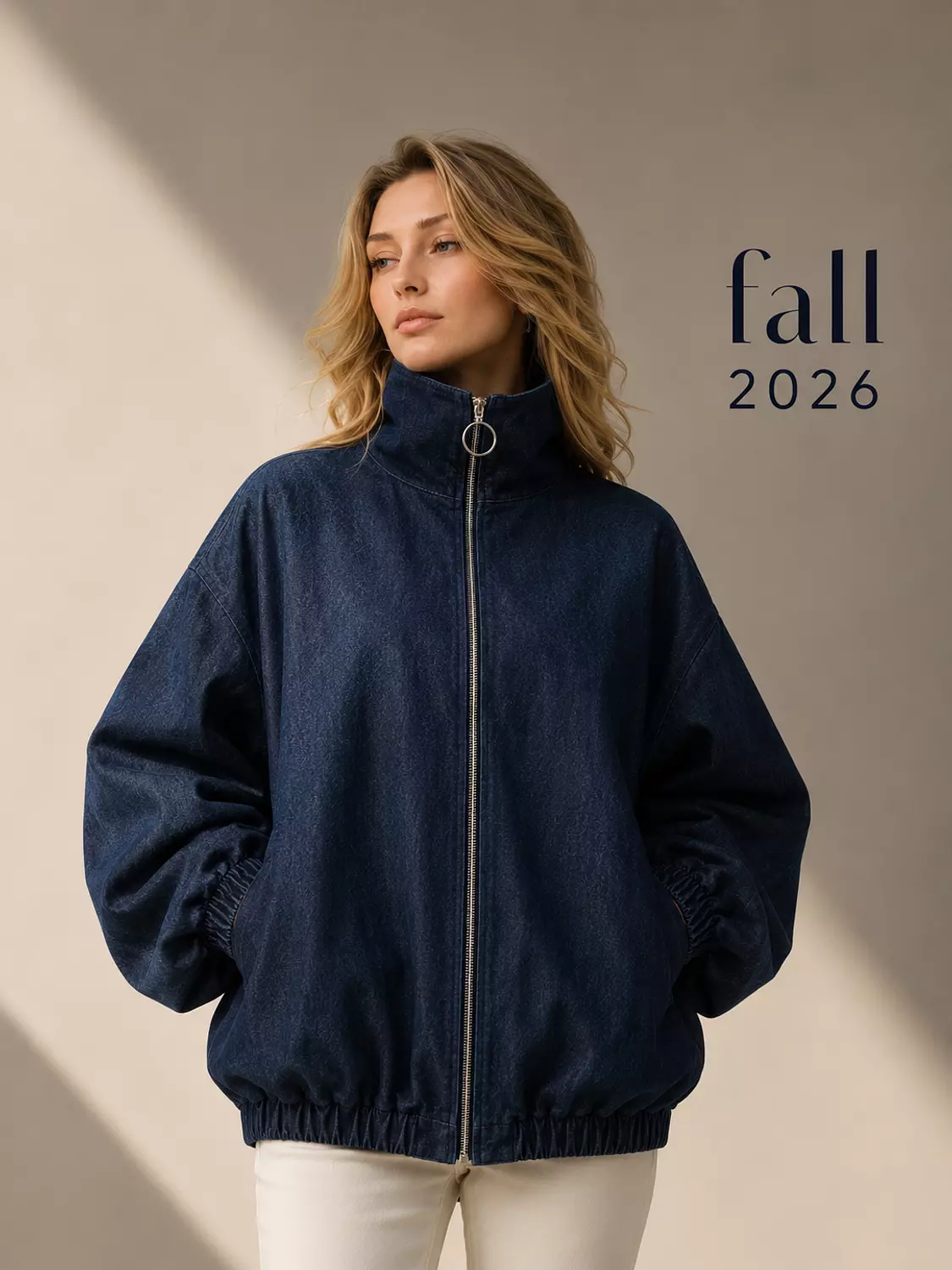 Oversized denim jacket  2
