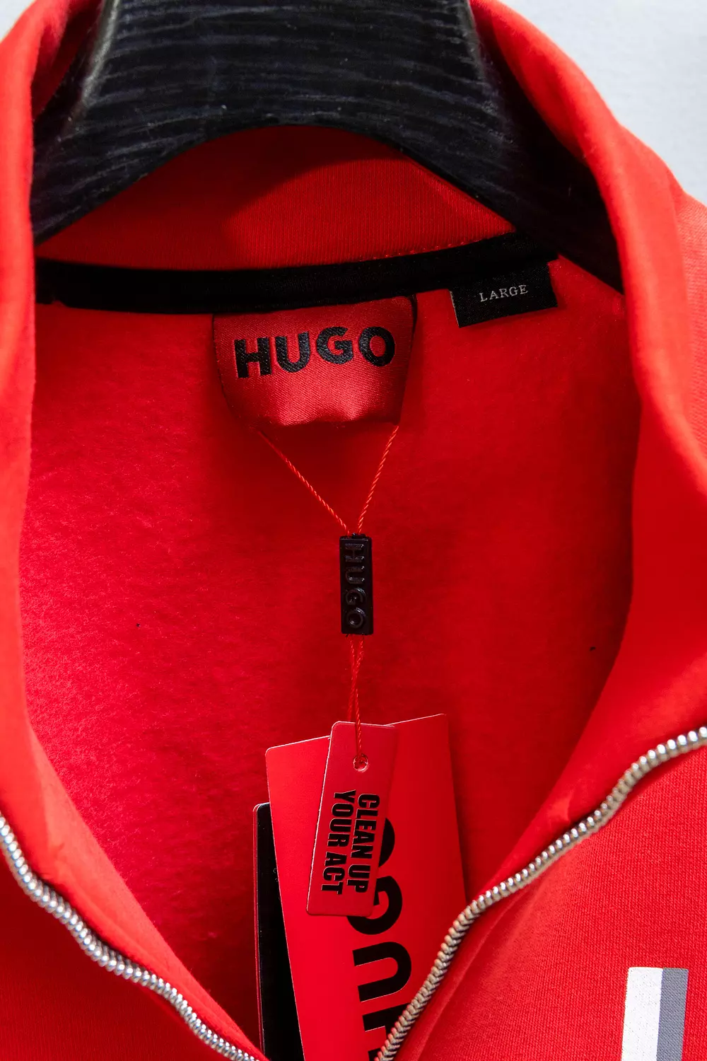 HUGO BOSS QUARTER ZIPPER  / 1551 3