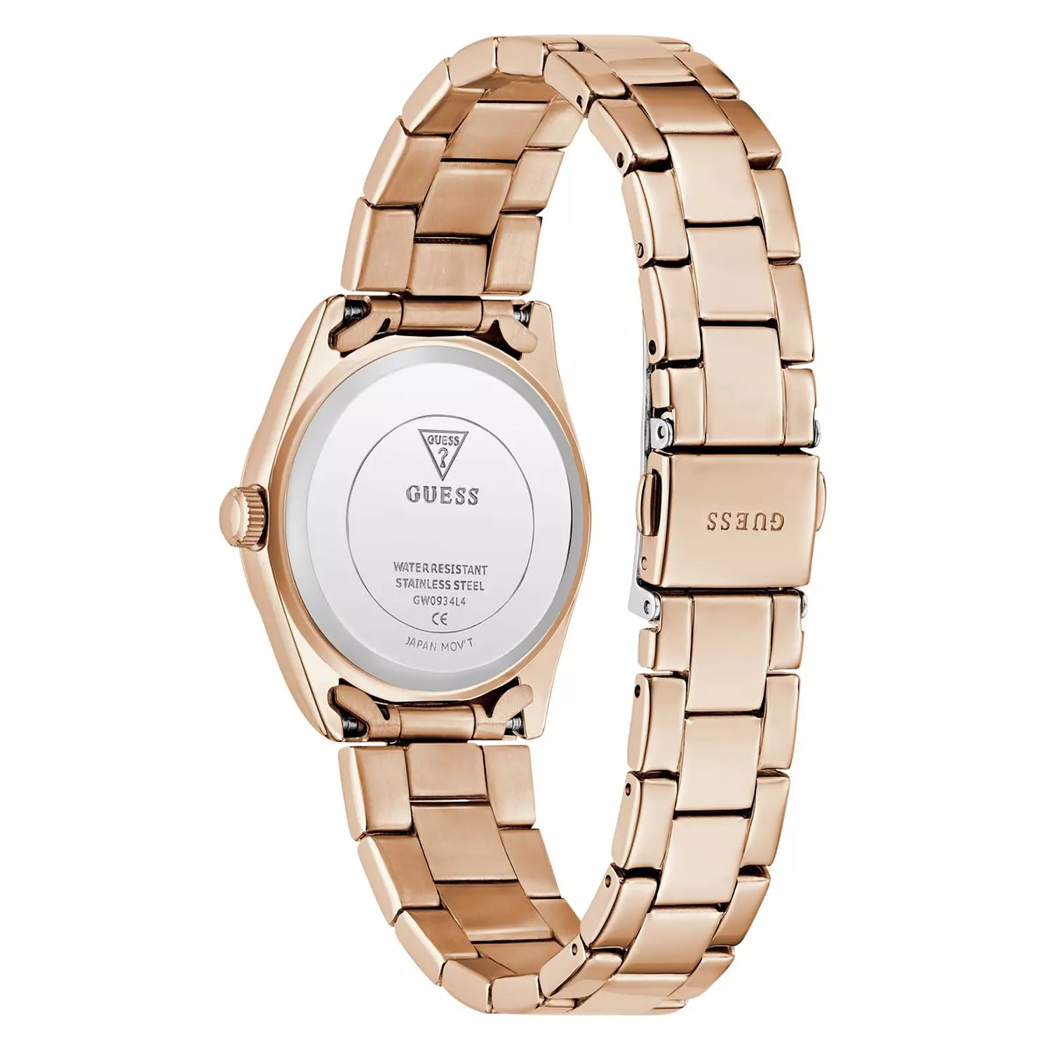 GUESS Ladies Rose Gold Tone Date Watch Rose Gold Tone Stainless Steel Bracelet GW0934L4 2