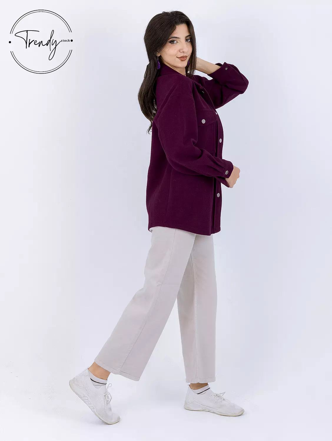 Oversized Long Sleeve Shirt image
