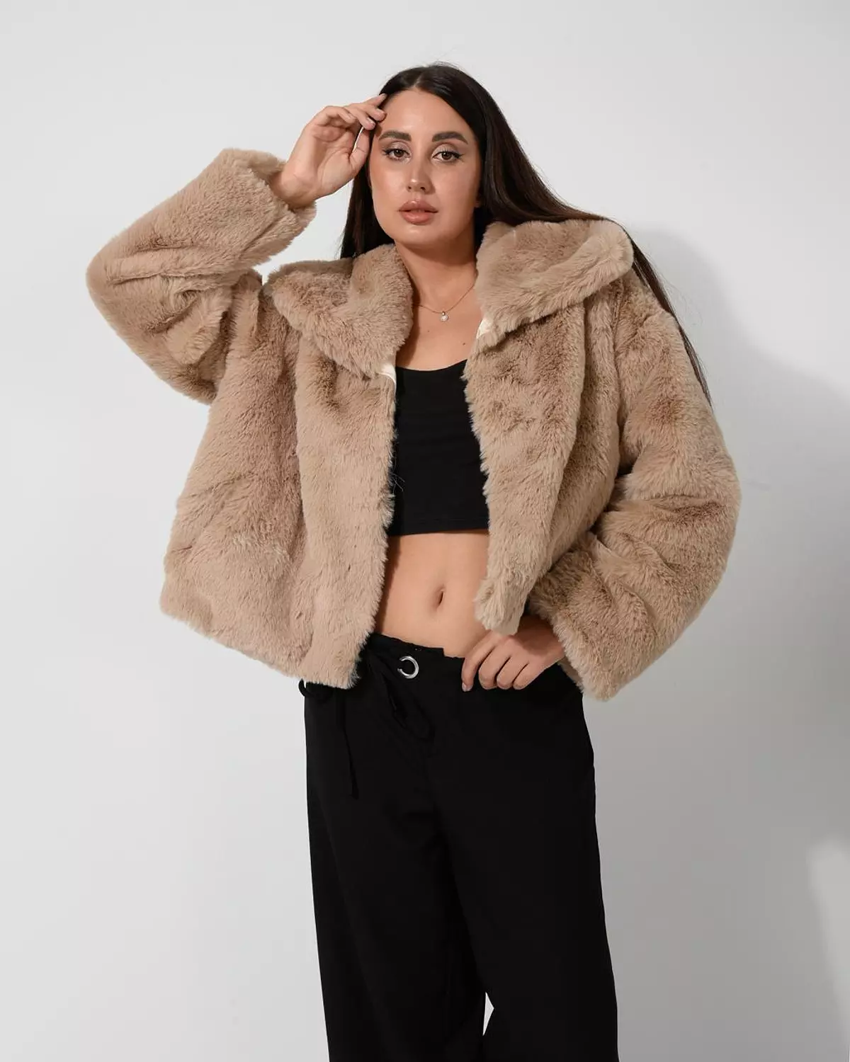 Short Fur Jacket hover image
