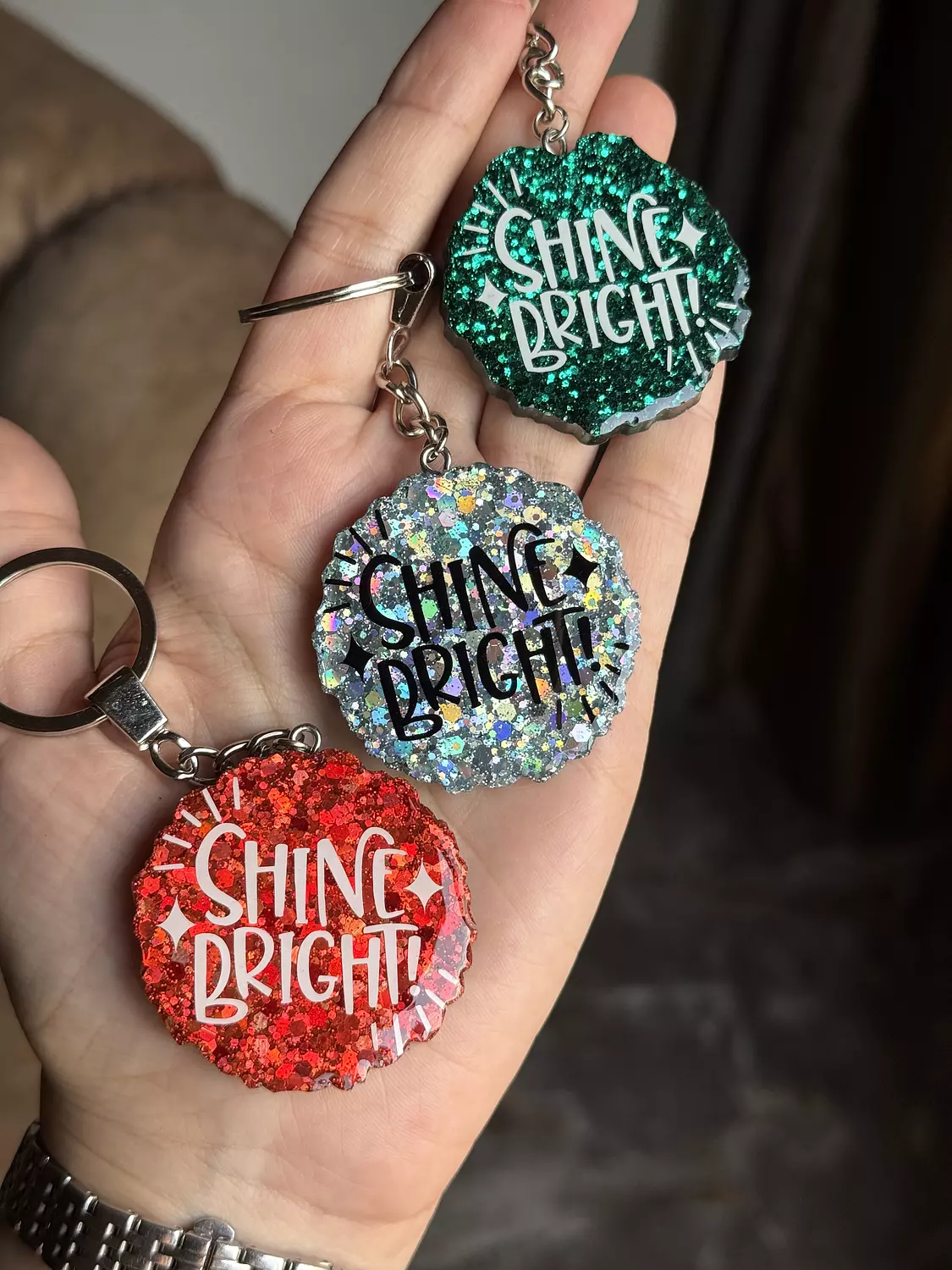 “ Shine Bright ! “ Keychain ( By Order ) 1