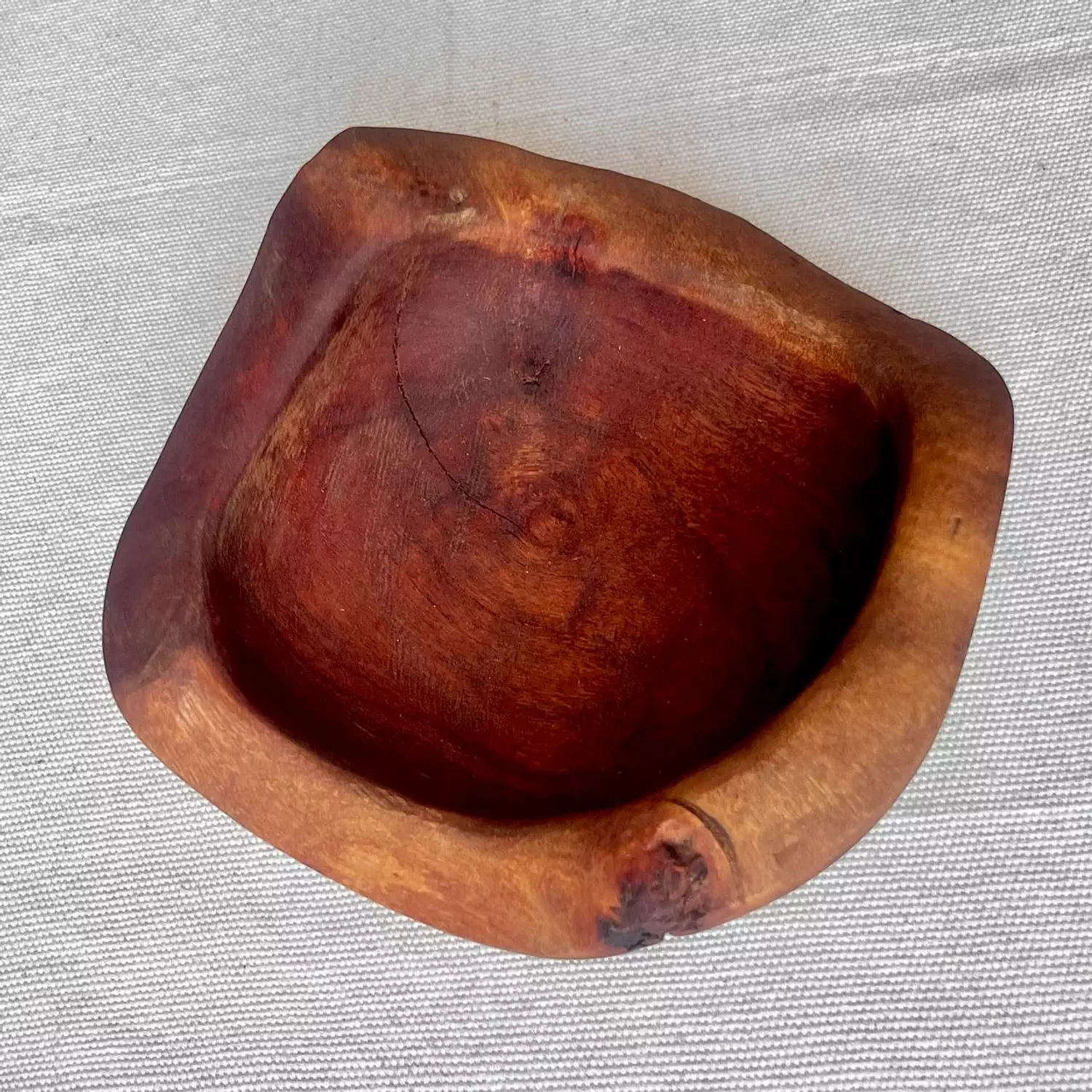 Eccentric Hand carved Bowl 2
