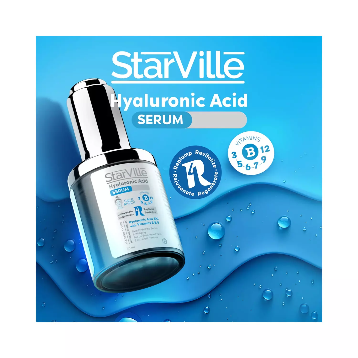 Starville Hyaluronic Acid Serum  1