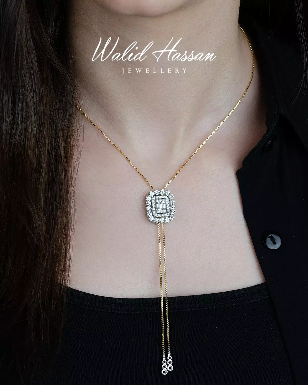 diamond necklace 1308 image