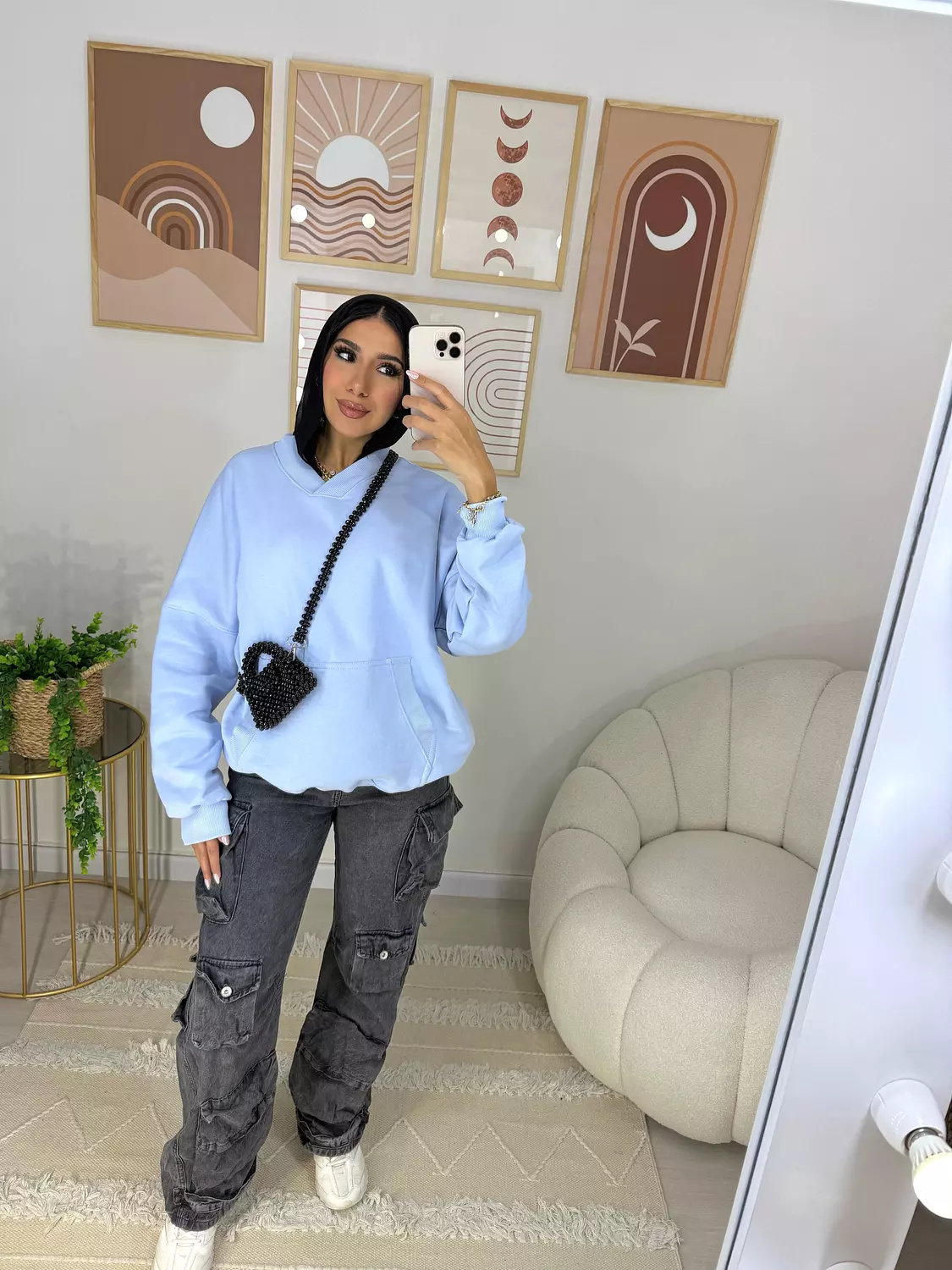 Hoodie Baby Blue image
