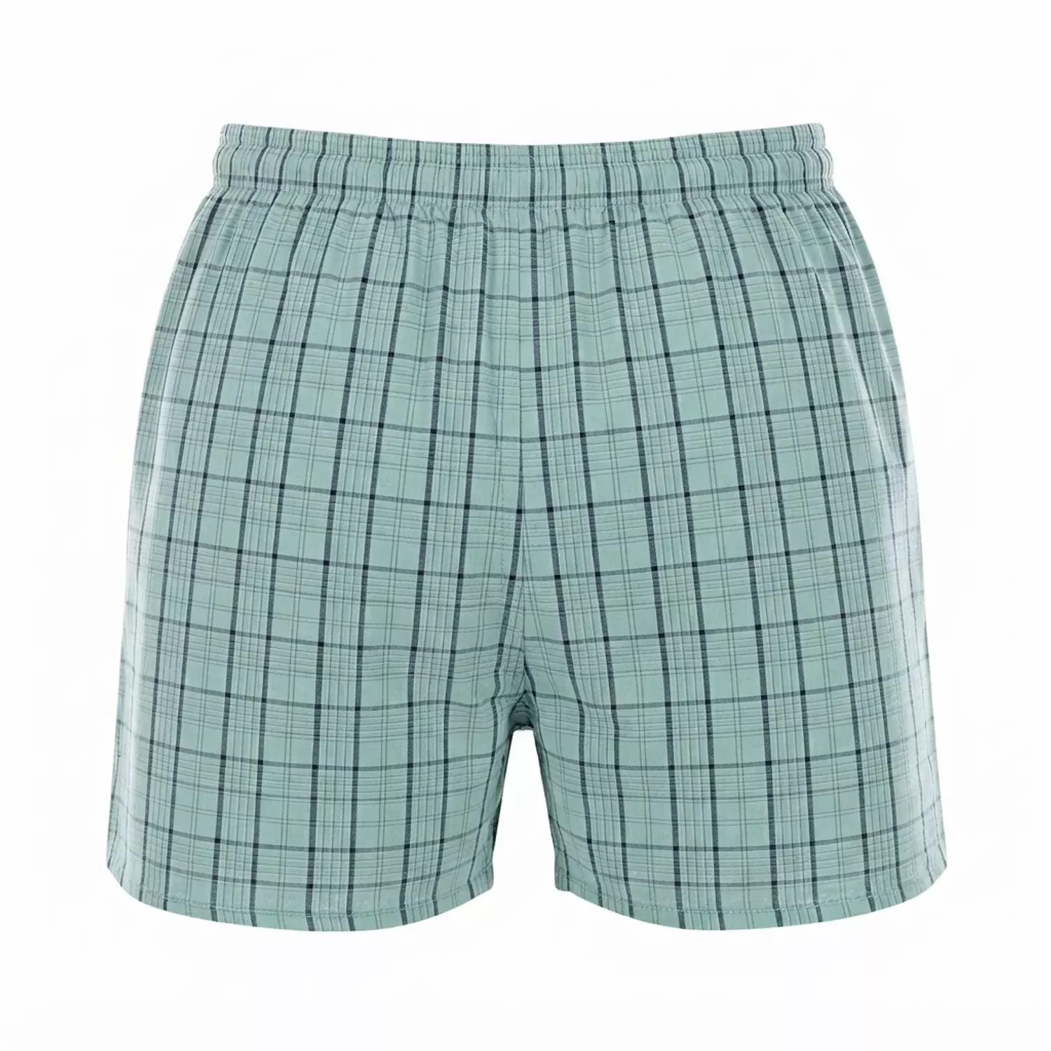 Men's Plaid Boxer - 4333 - Green hover image