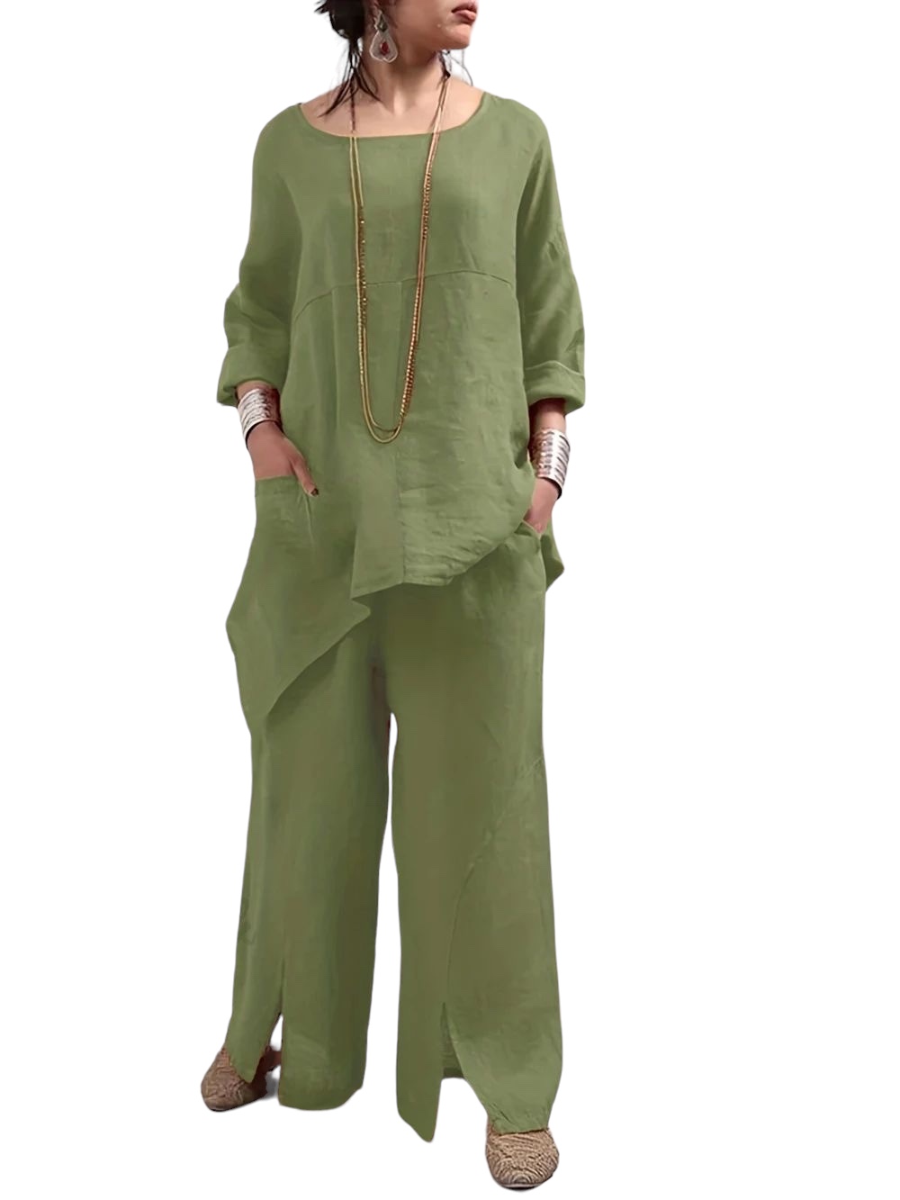 Casual outfit two pieces set 2