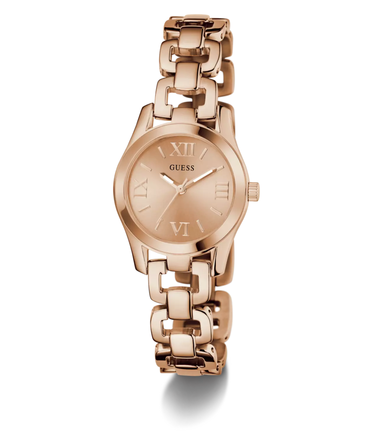GUESS Ladies Rose Gold Tone Analog Watch 3