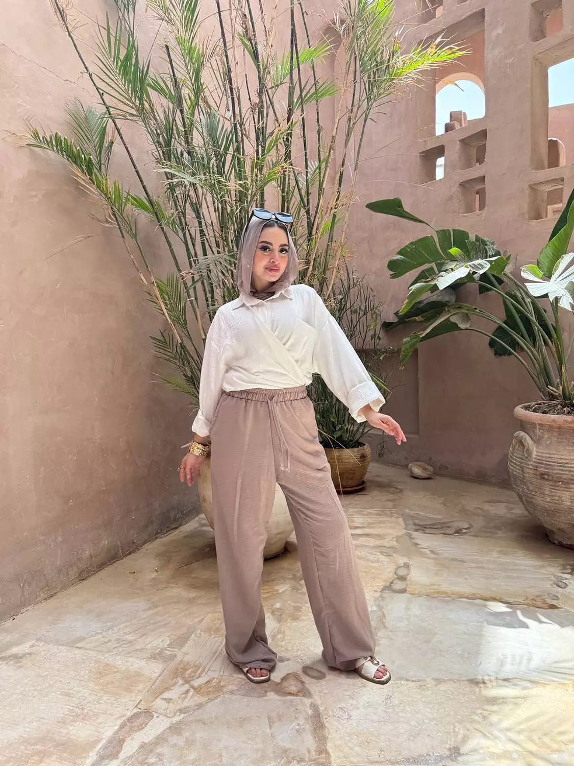 Pure linen pants  1