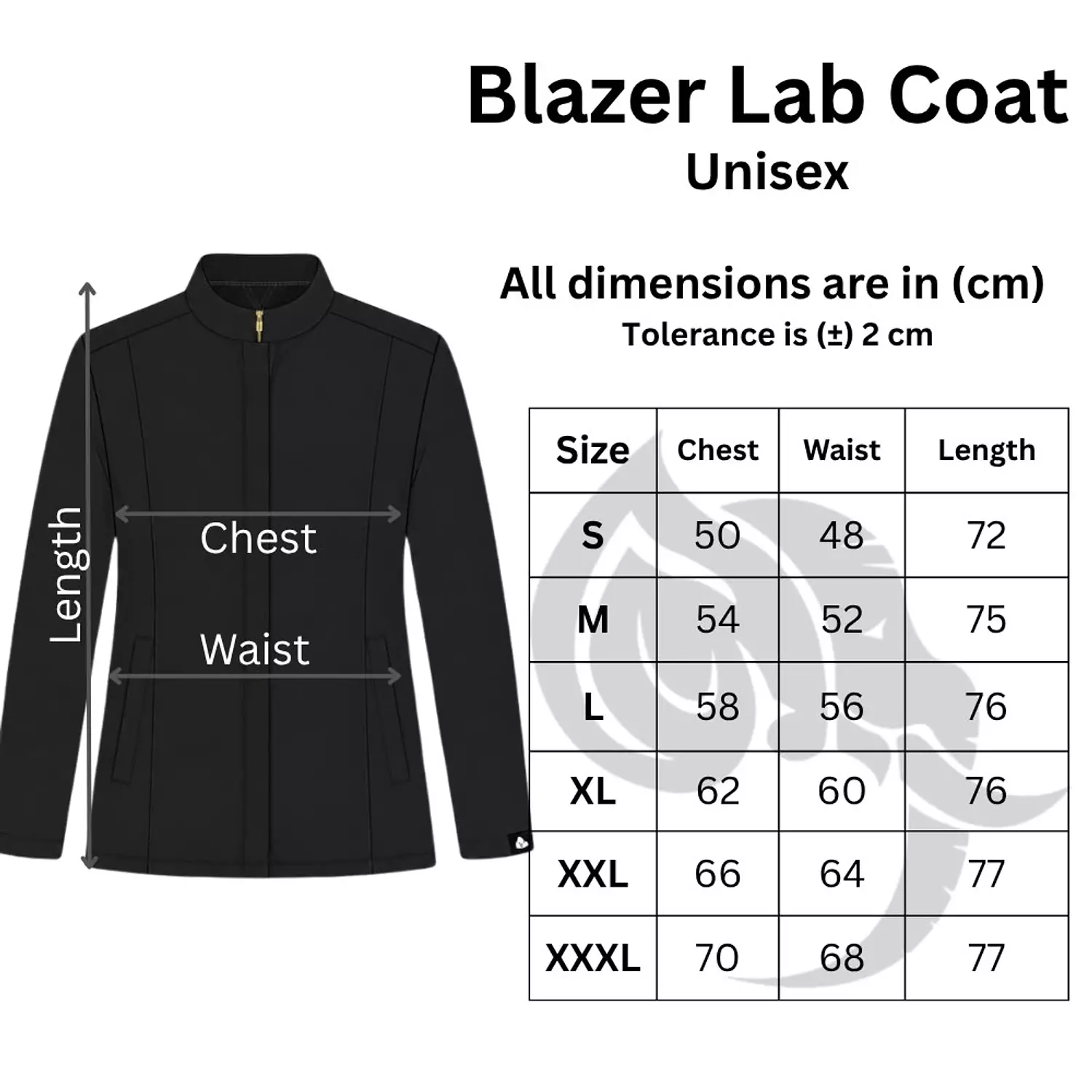 Blazer Lab Coat (Zip-Up)  11