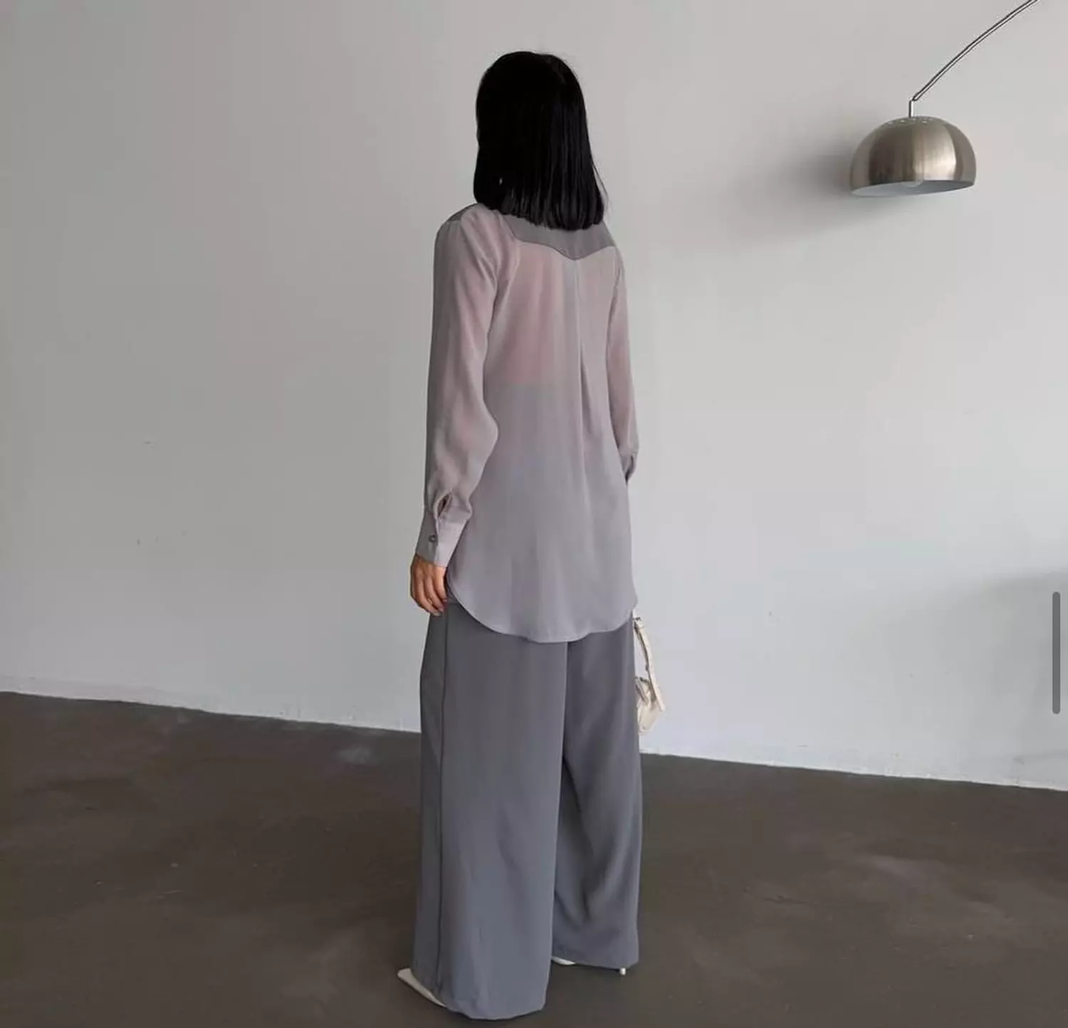 Set Chiffon Back & Sleeves 2