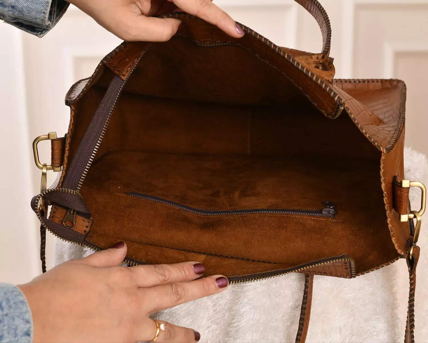 brown tote bag 4