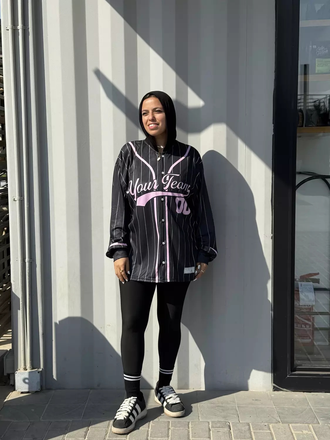 Oversized Baseball shirt 1