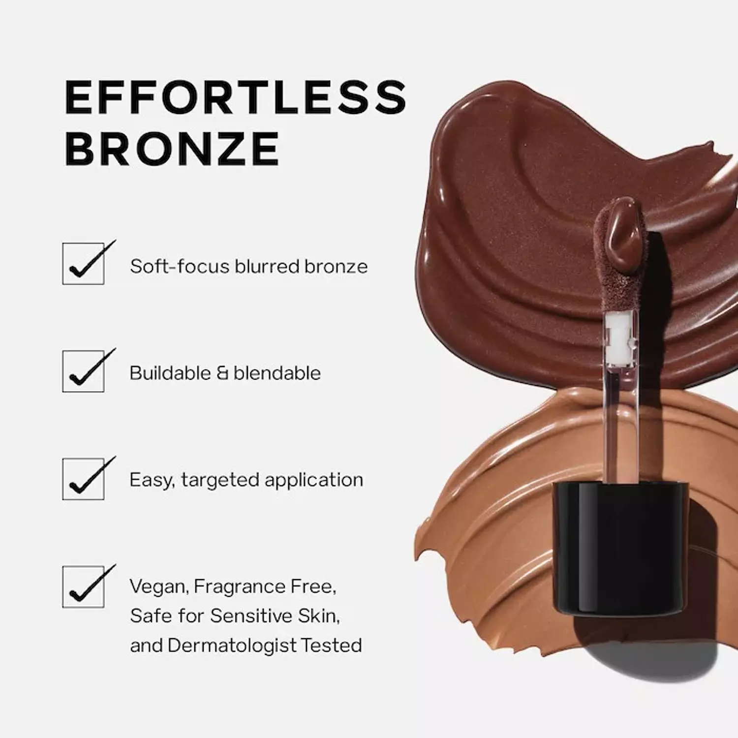Saie  Dew Bronze Soft-Focus Sculpting Liquid Bronzer 3