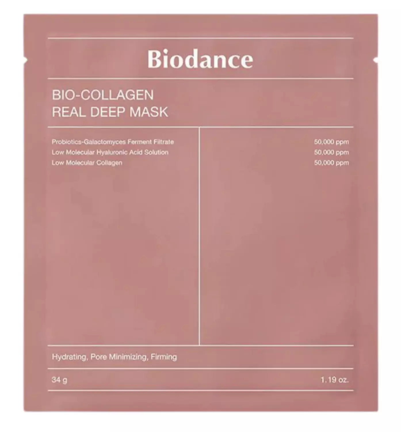 Biodance Bio-Bollagen Real Deep Mask - 4pcs image