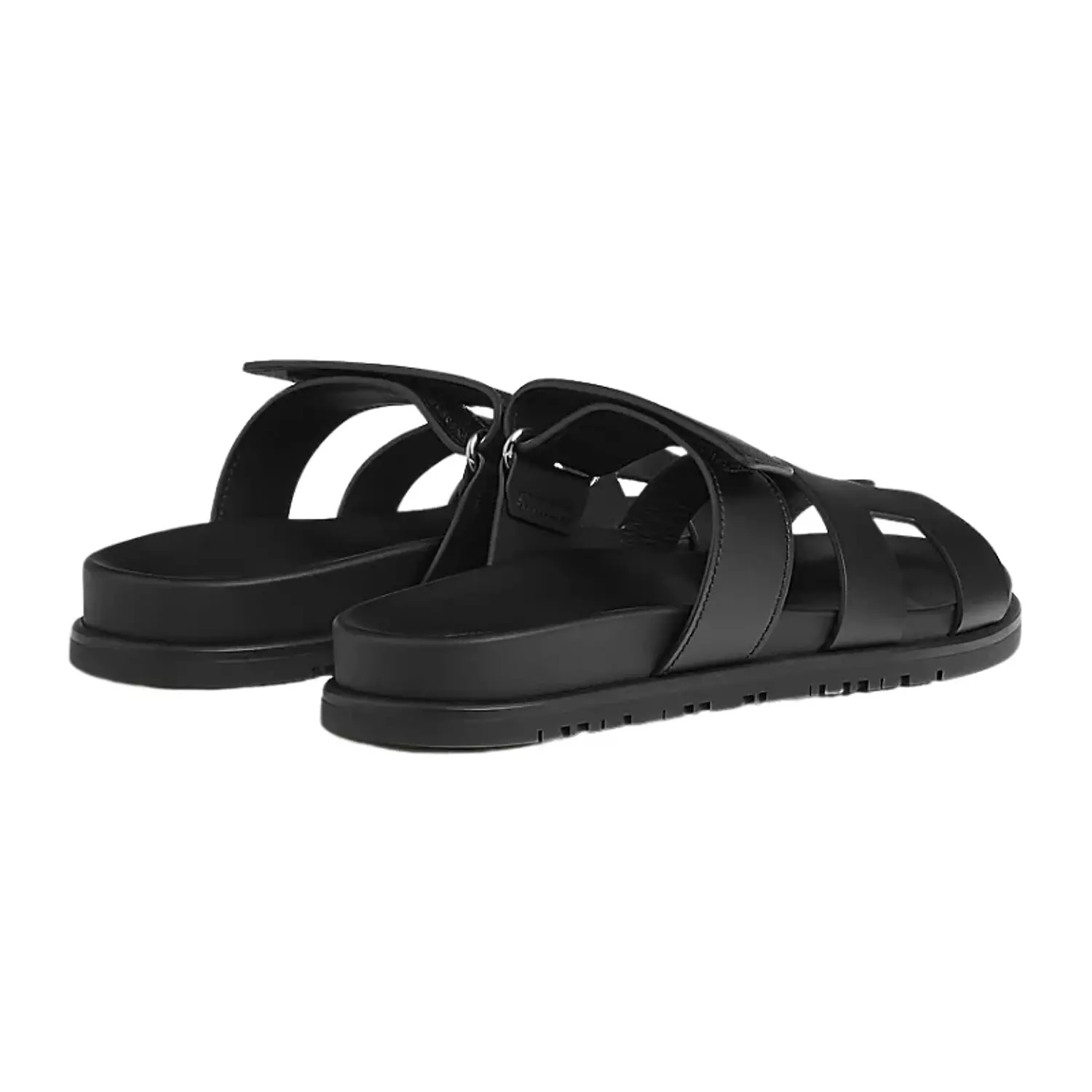 Hermes Chypre Sandal – Noir Calfskin Leather 3