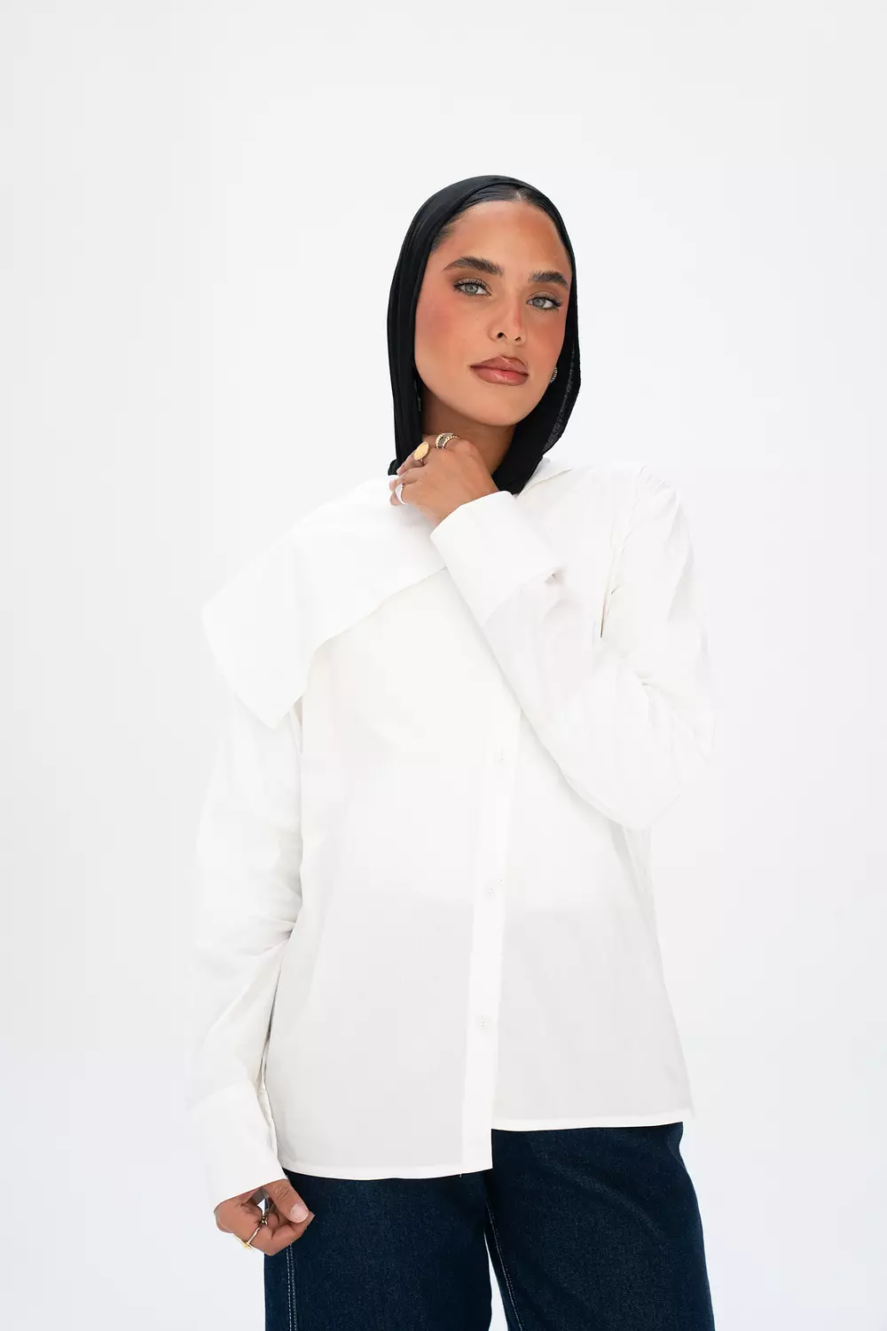 The Sculpted Poplin Shirt 2