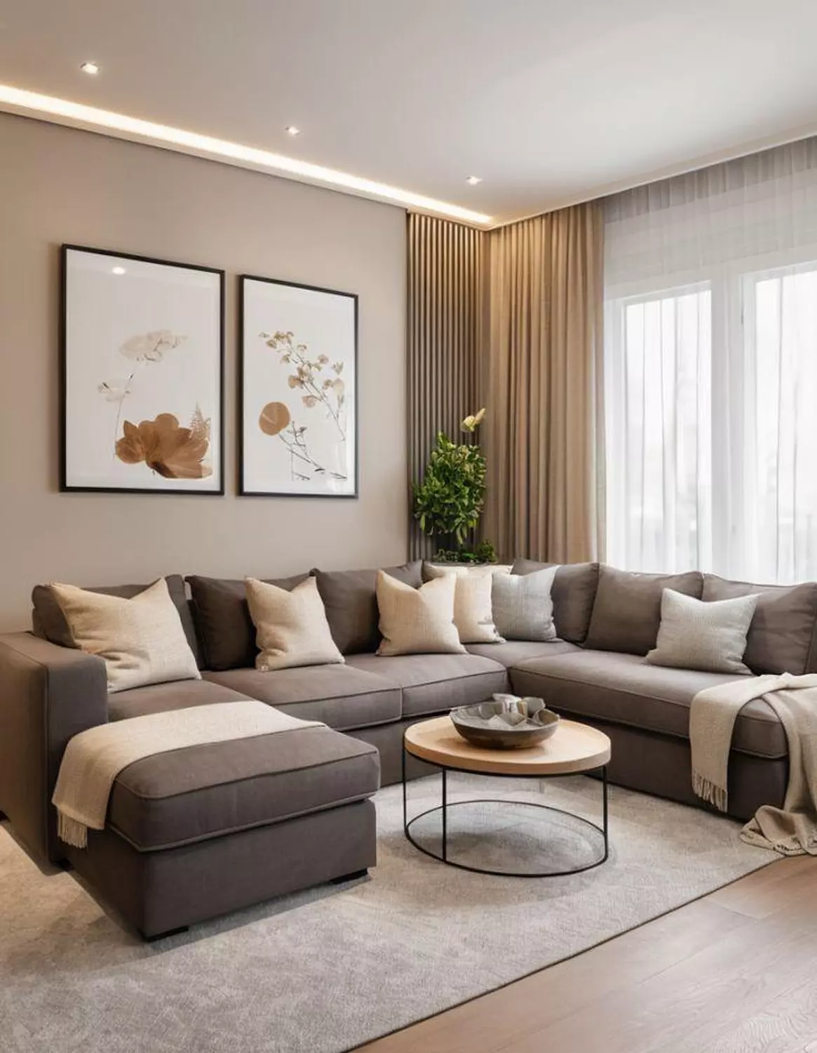 U-Shaped Corner Sofa image