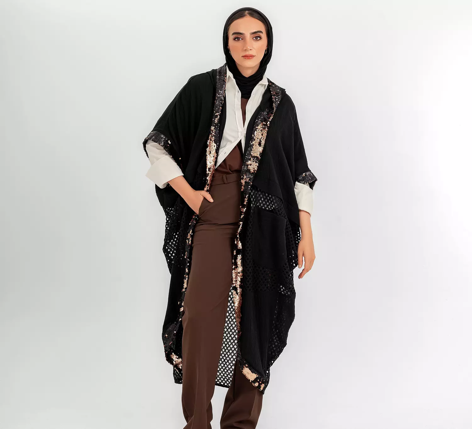 Boho Wrap- Black/Bronze Edition 1