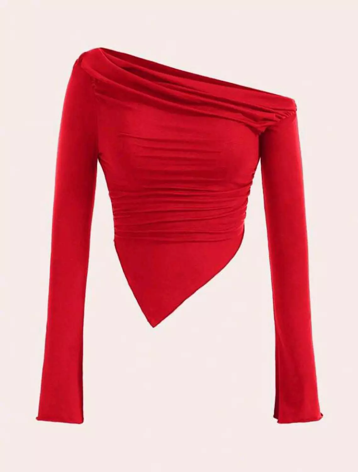 One shoulder Basic Top image