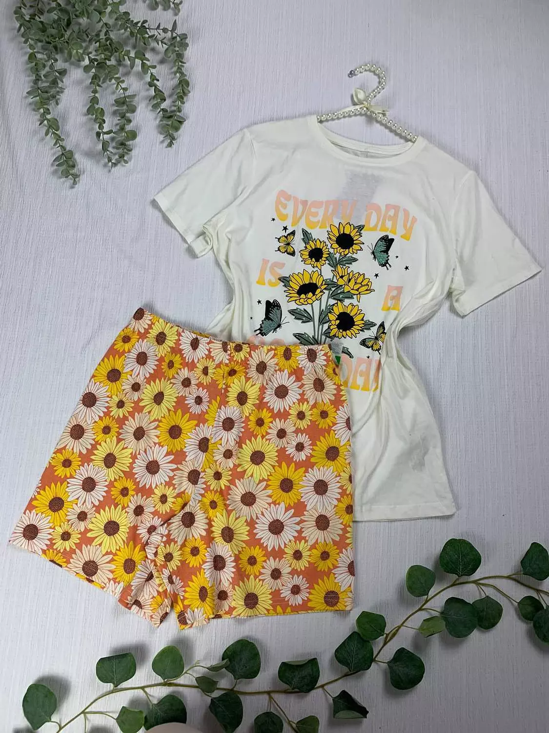 Cotton pijama set from primark image